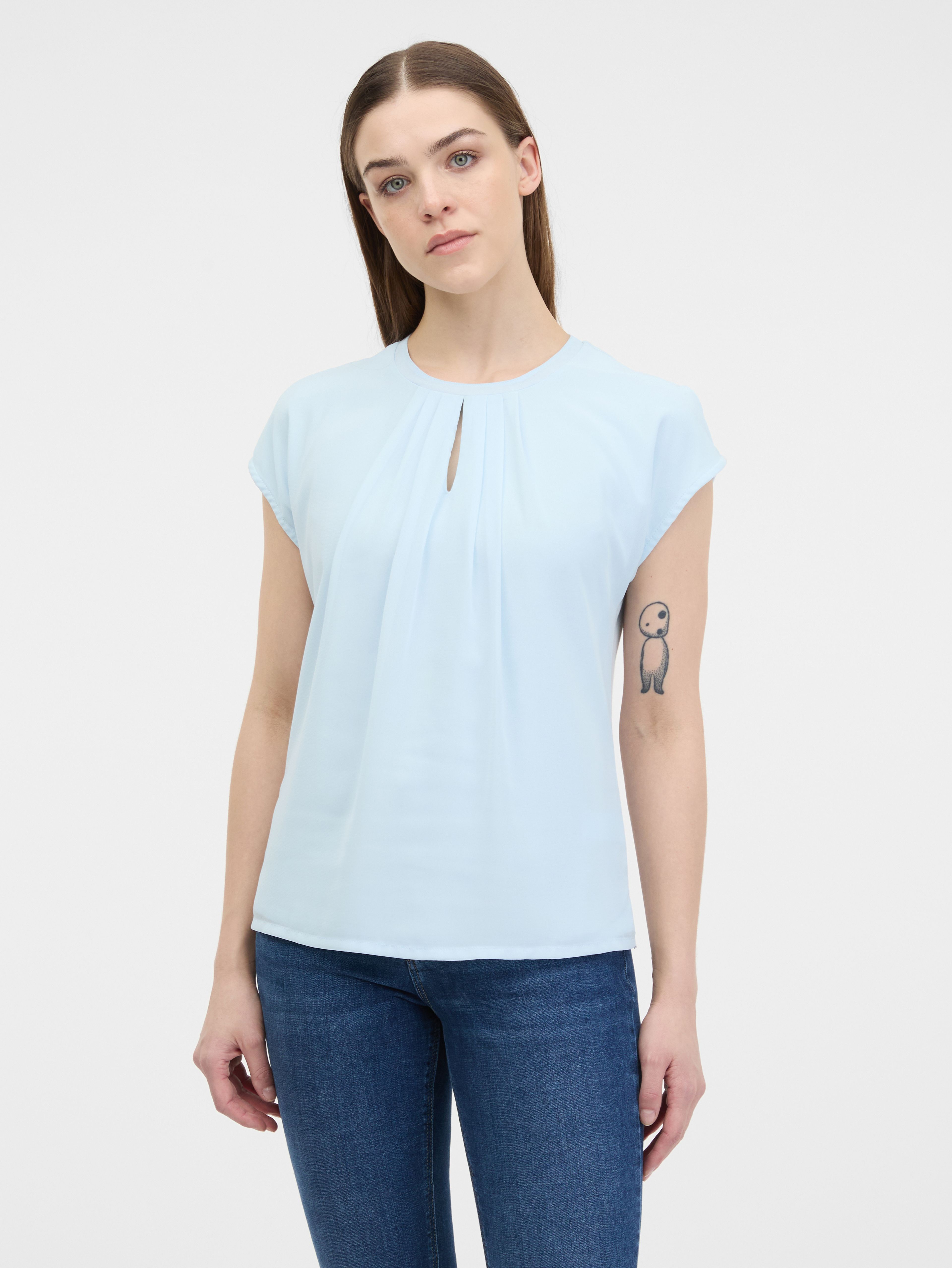 Blaues Damen-T-Shirt ORSAY