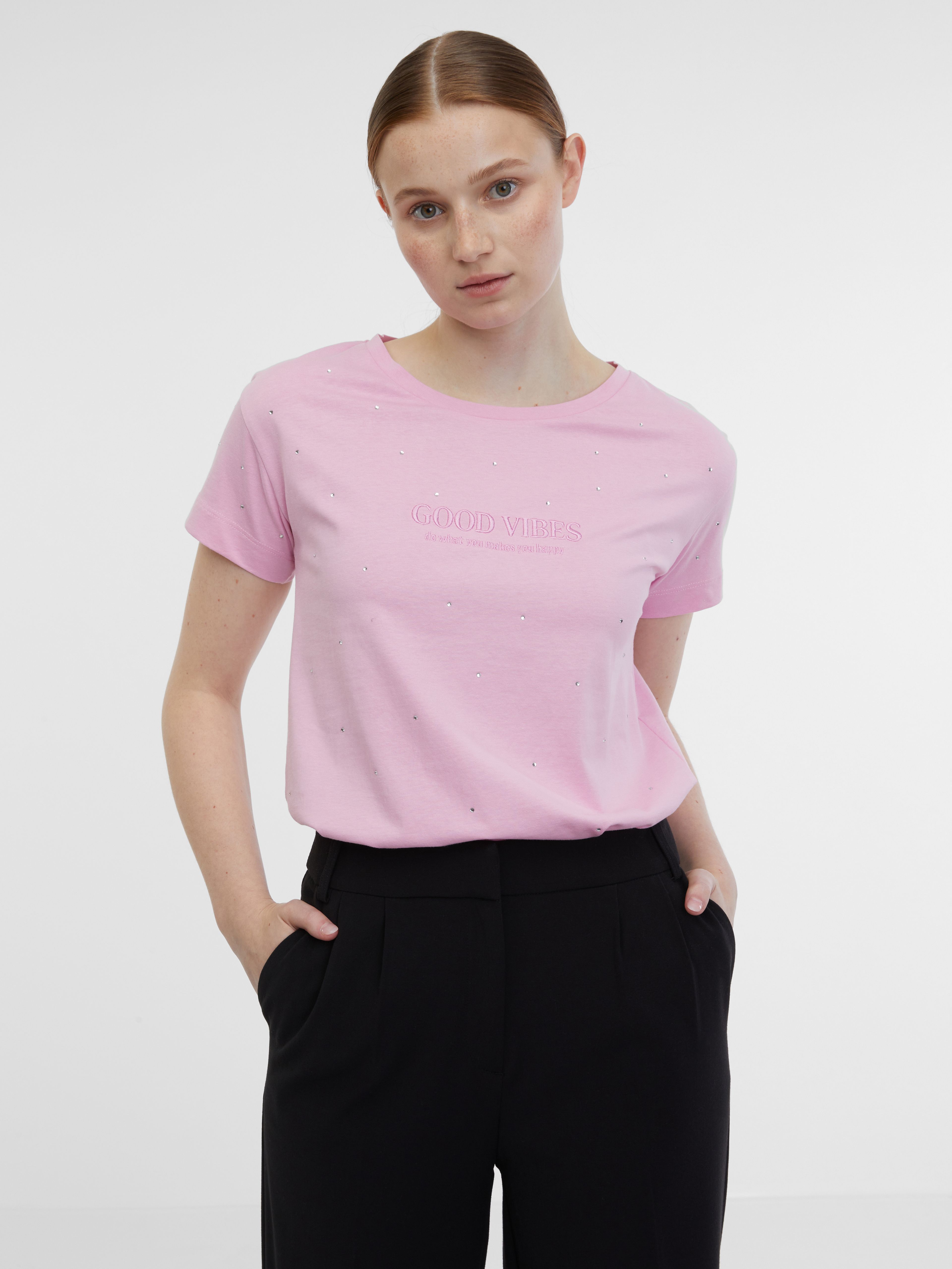 Ružová dámska košeľa ORSAY