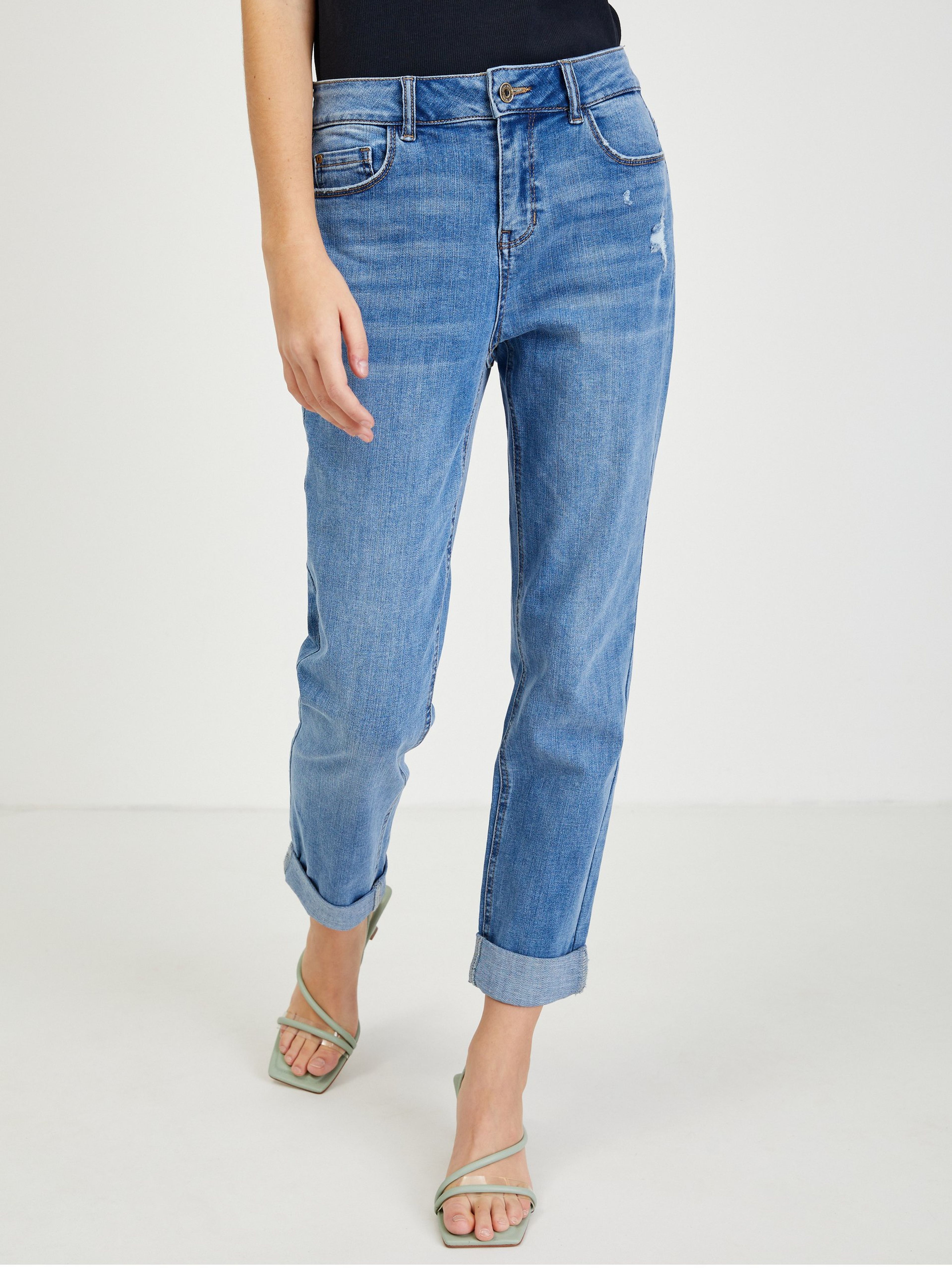 Blaue Damen Boyfriend-Jeans ORSAY