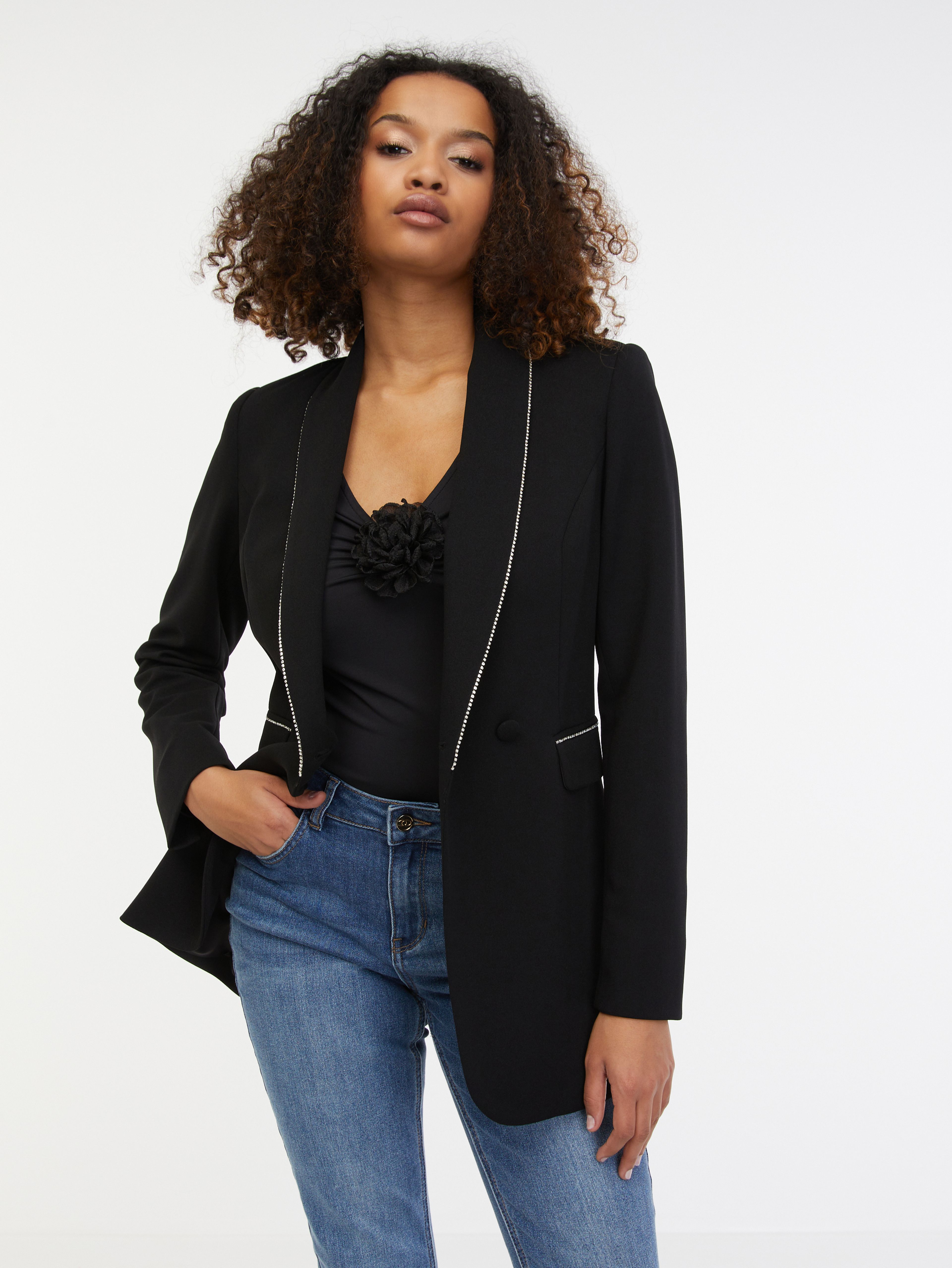 ORSAY fekete női kabát