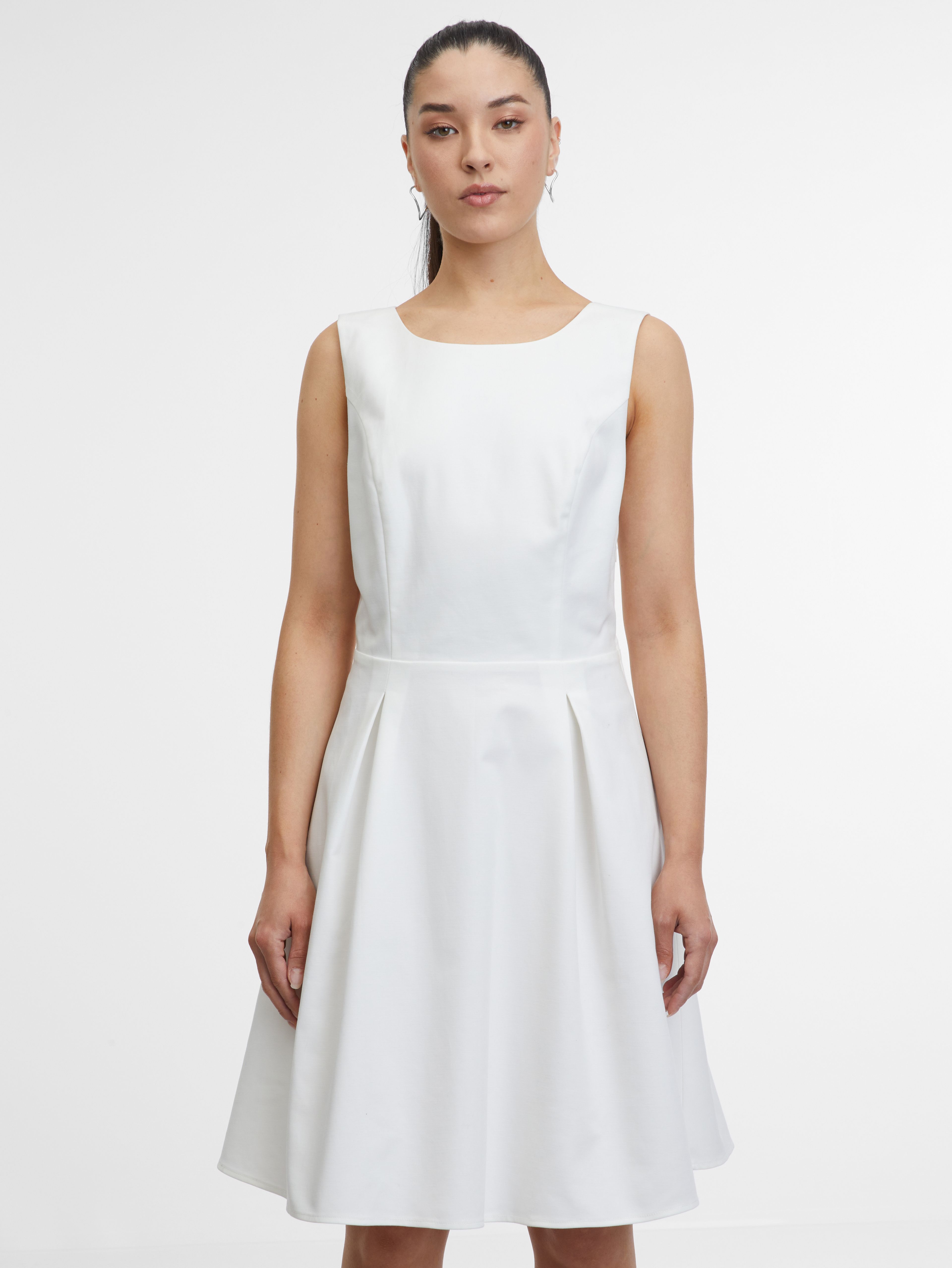 Biele dámske šaty ORSAY