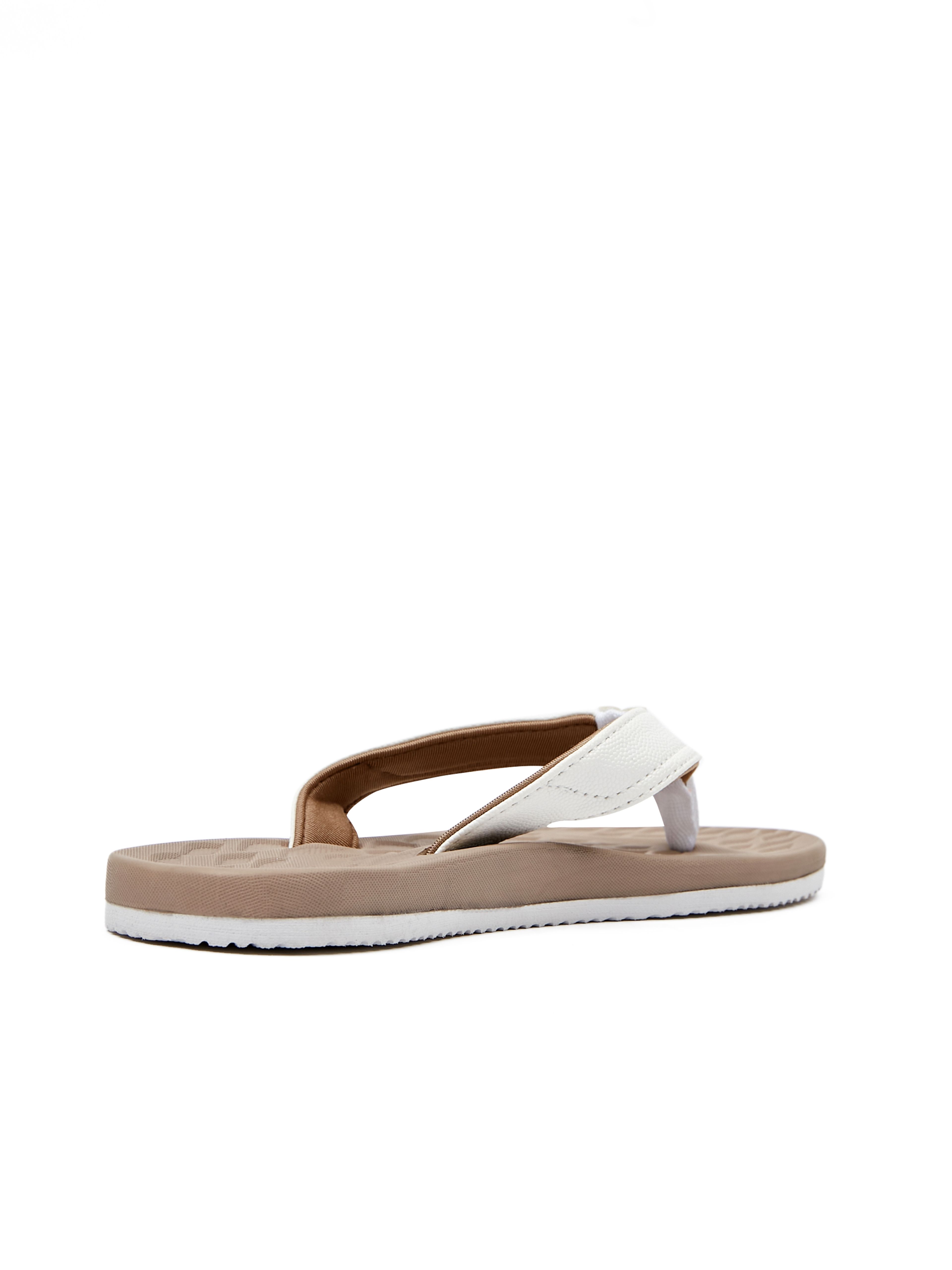 Weiße und beige Damen-Flip-Flops ORSAY | Orsay.de - Der offizielle E ...
