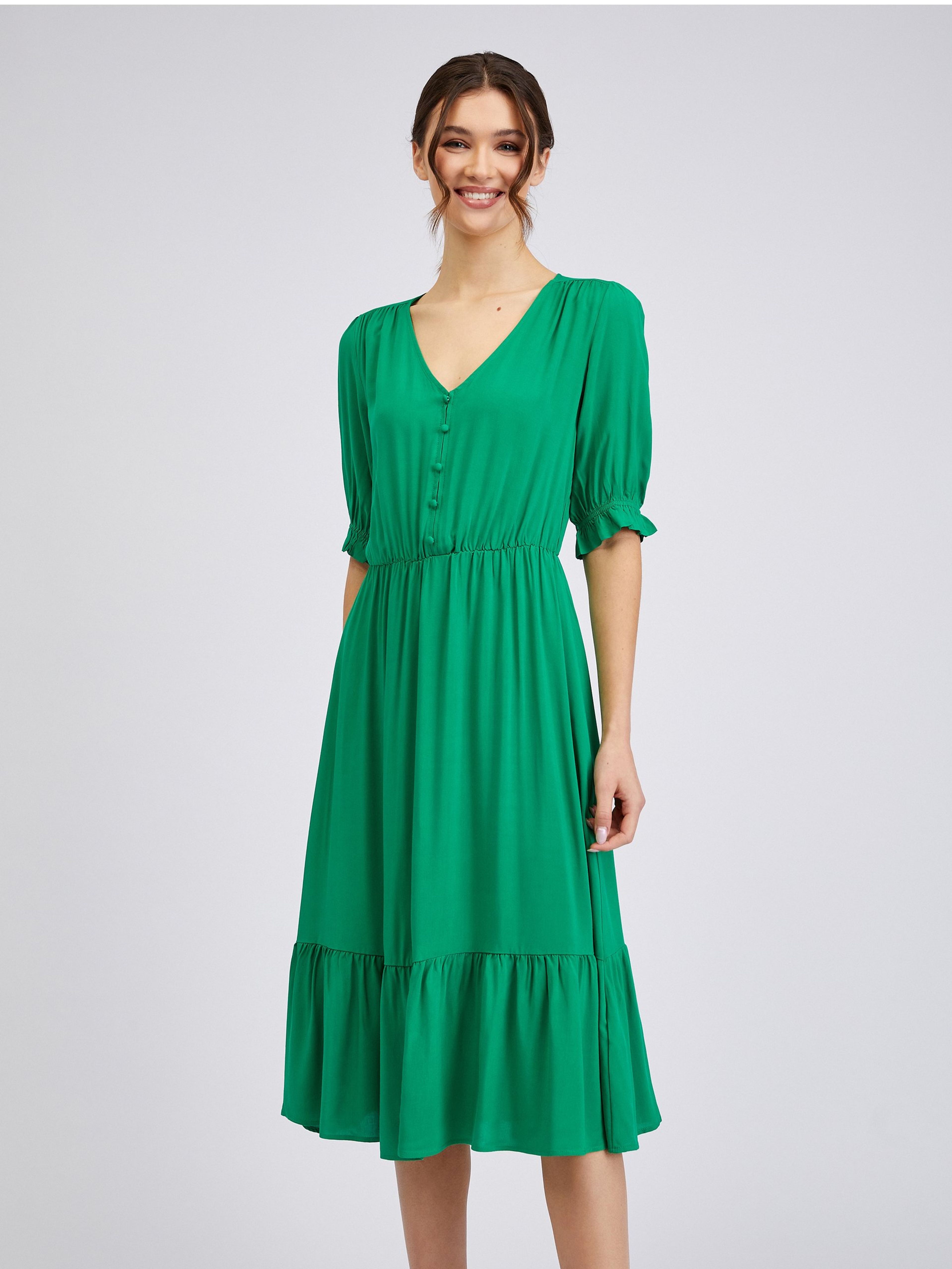 Rochie de damă verde ORSAY