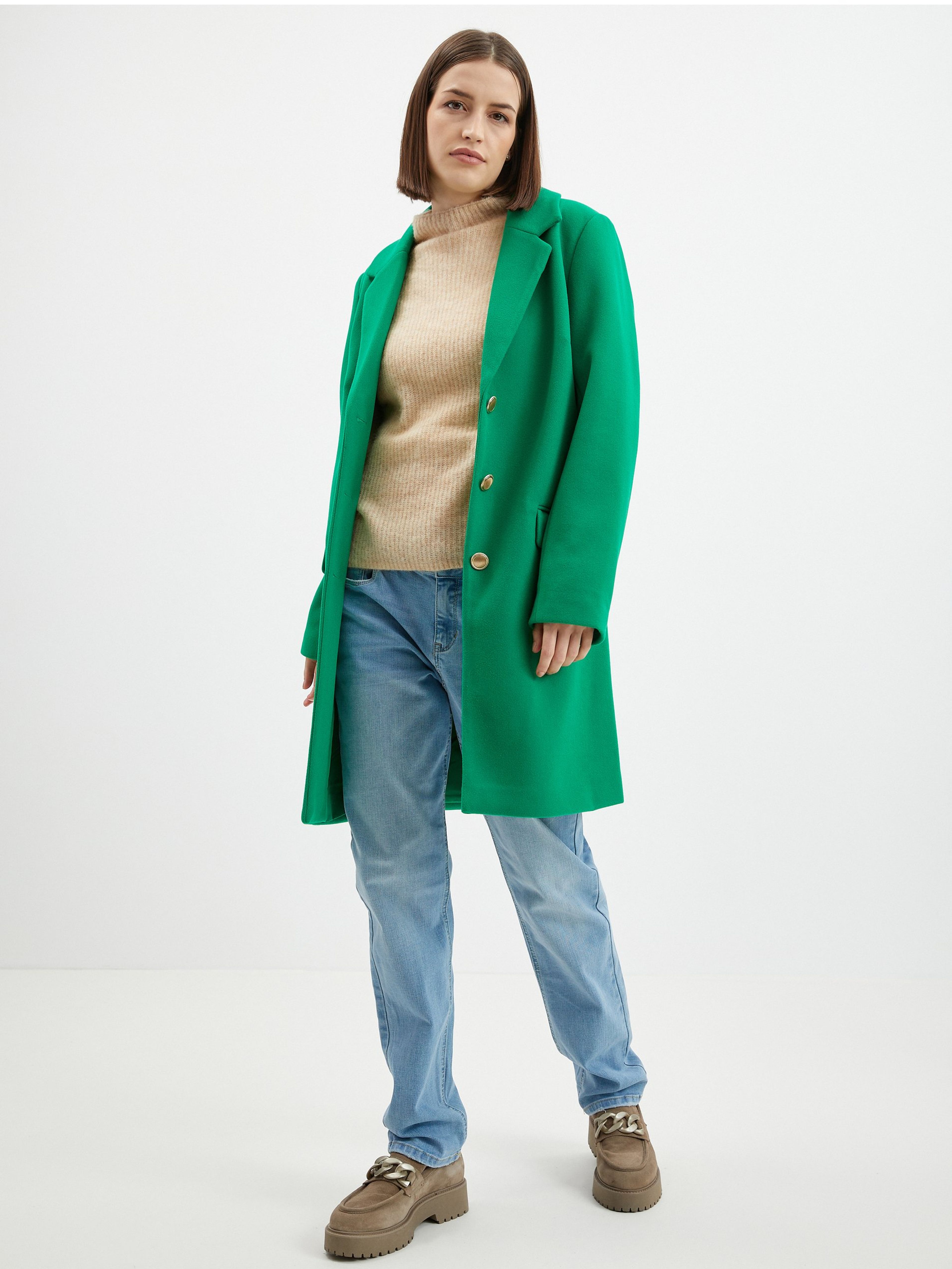 ORSAY zöld női kabát
