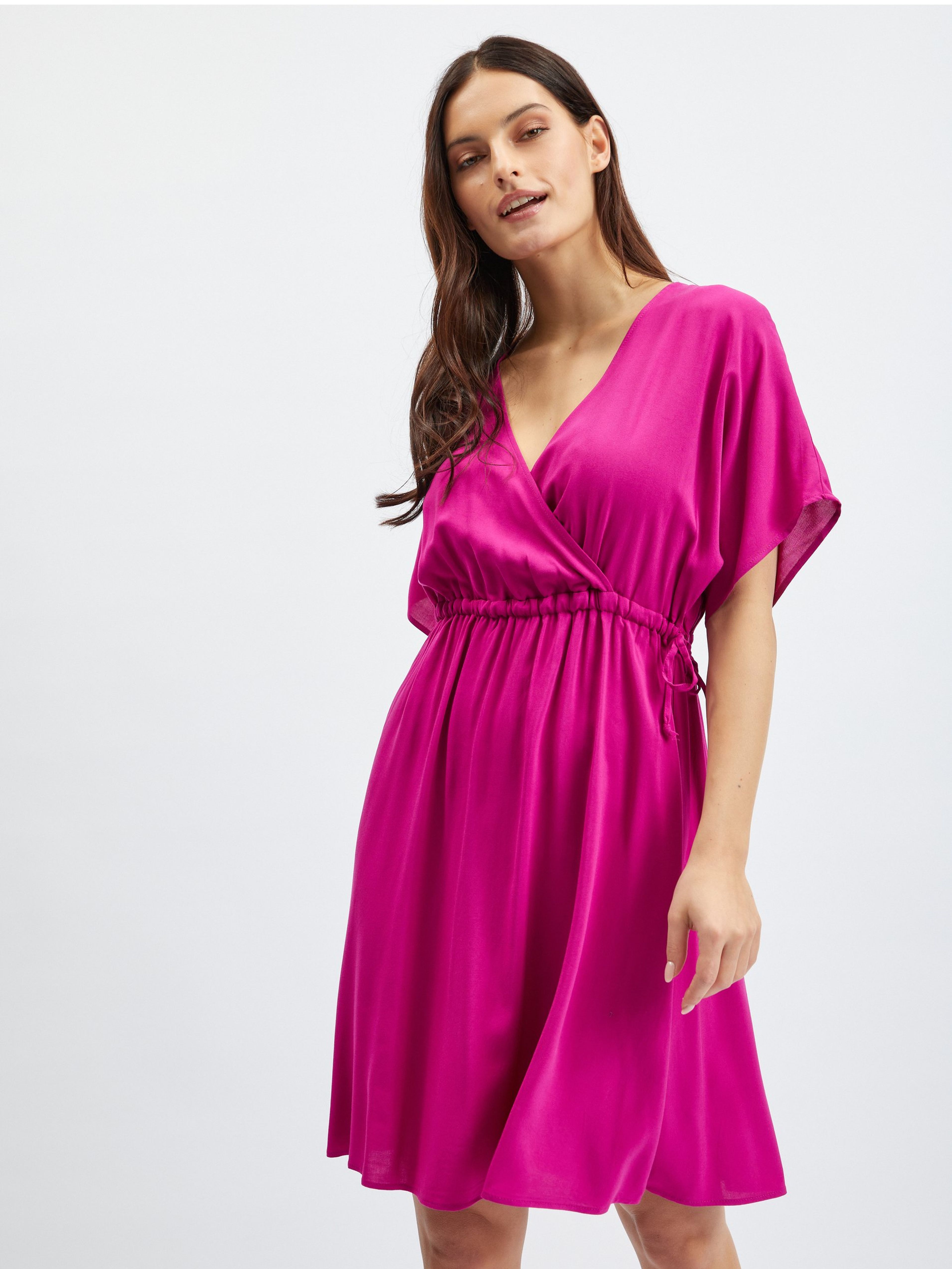 Dunkelrosa Damen-Kleid ORSAY