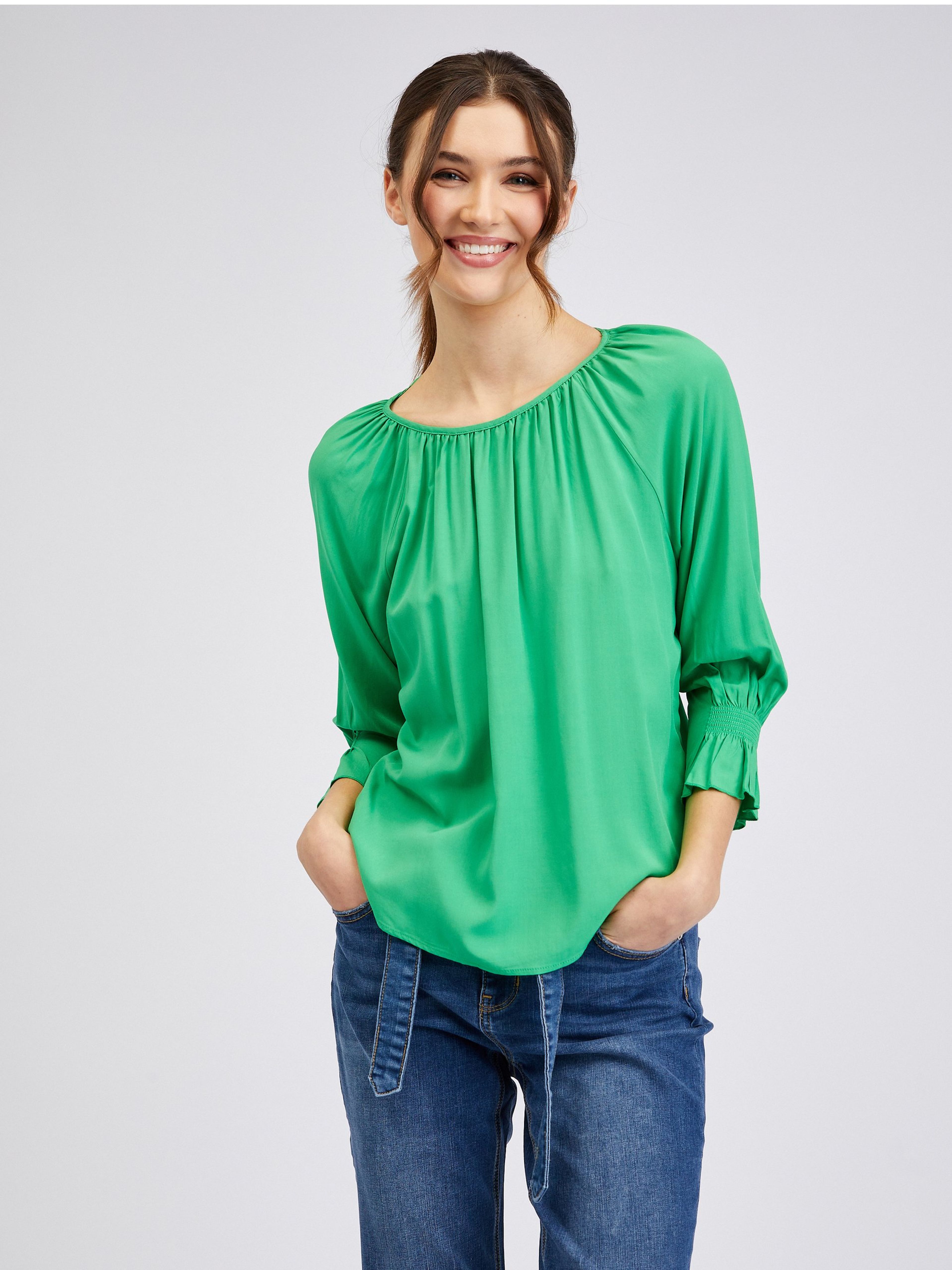 Zielona bluzka ORSAY