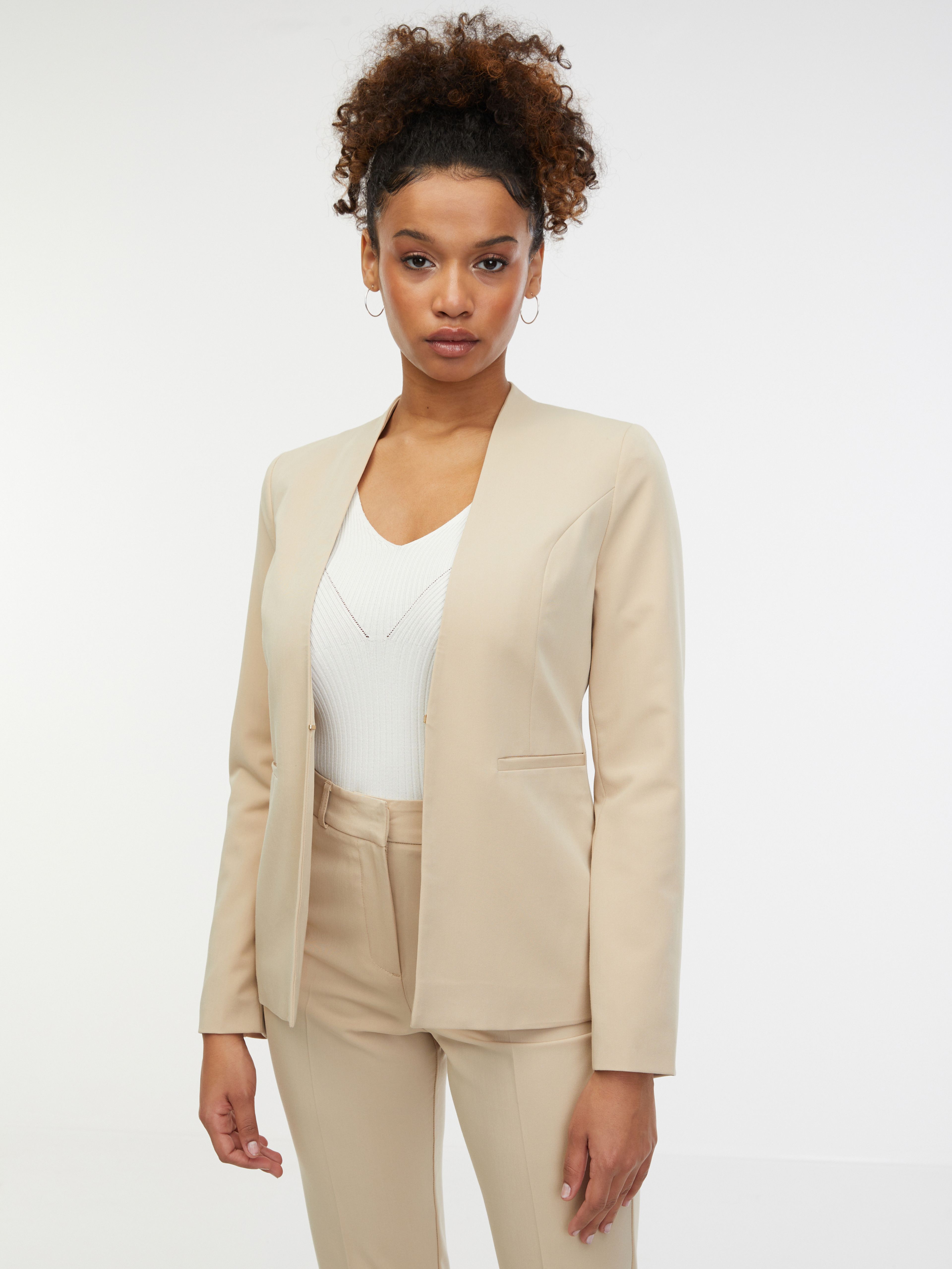 Beige Damen-Jacke ORSAY