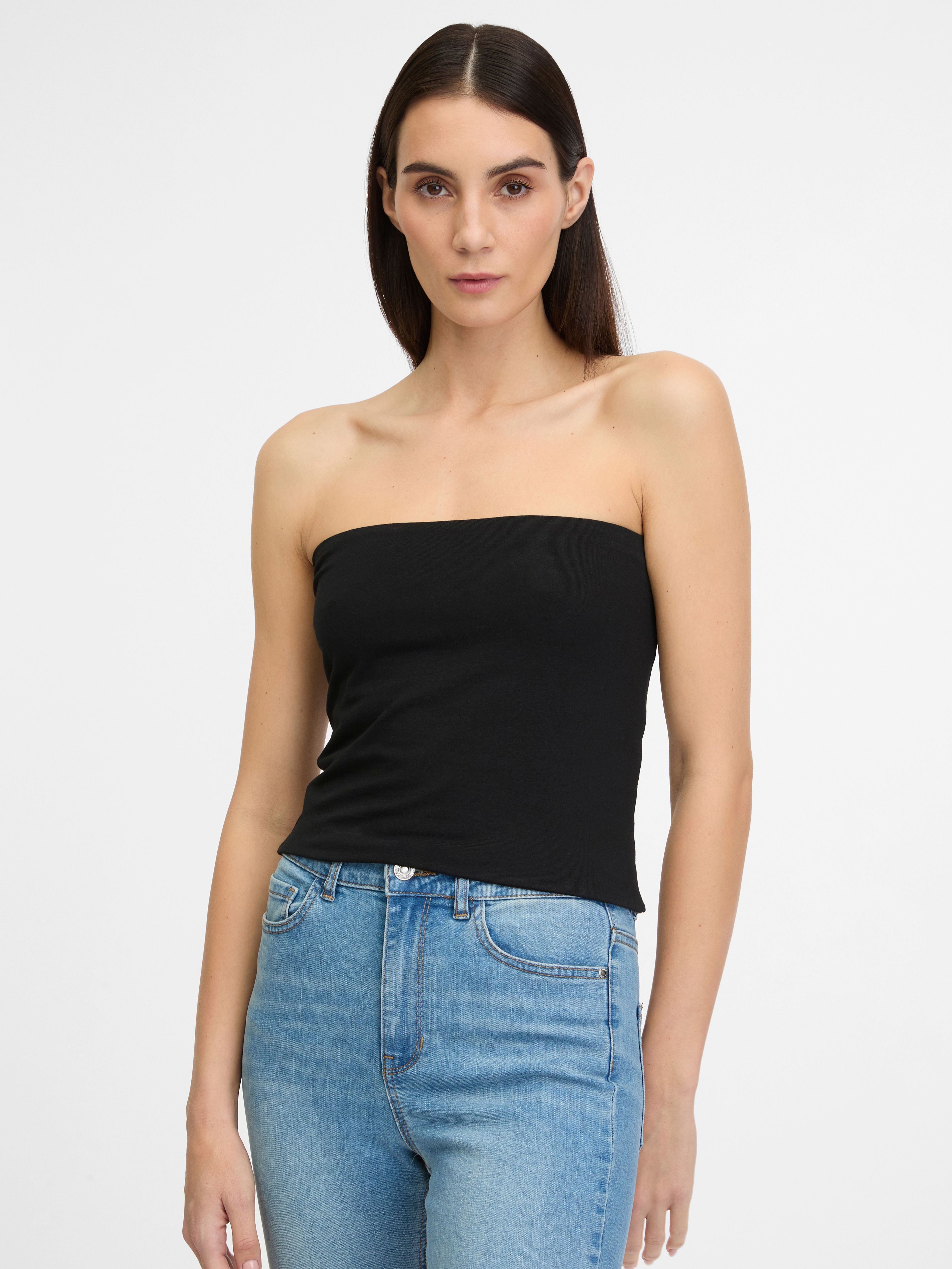 Schwarzes Damen-Tank-Top ORSAY