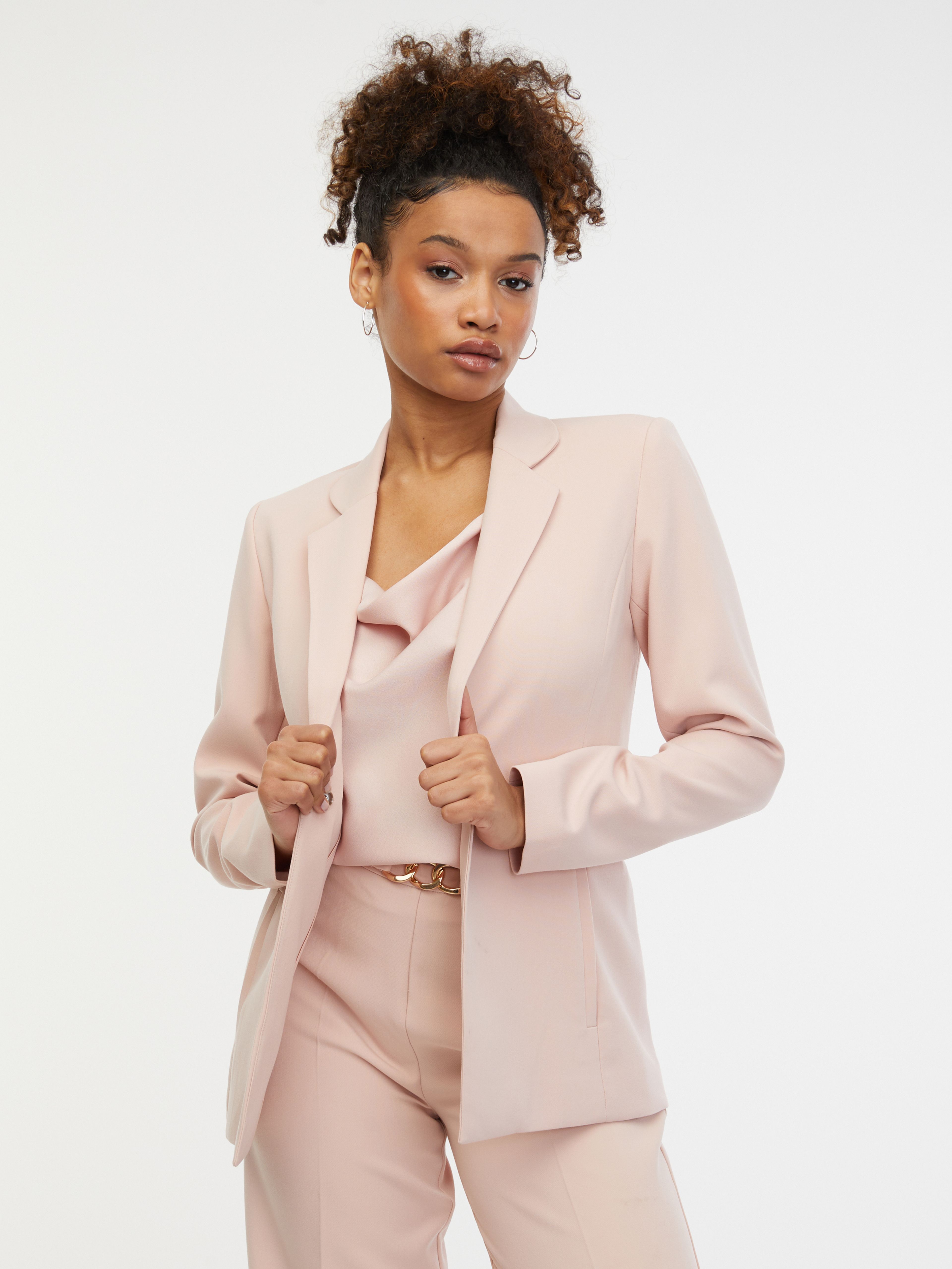 ORSAY világos rózsaszín női kabát