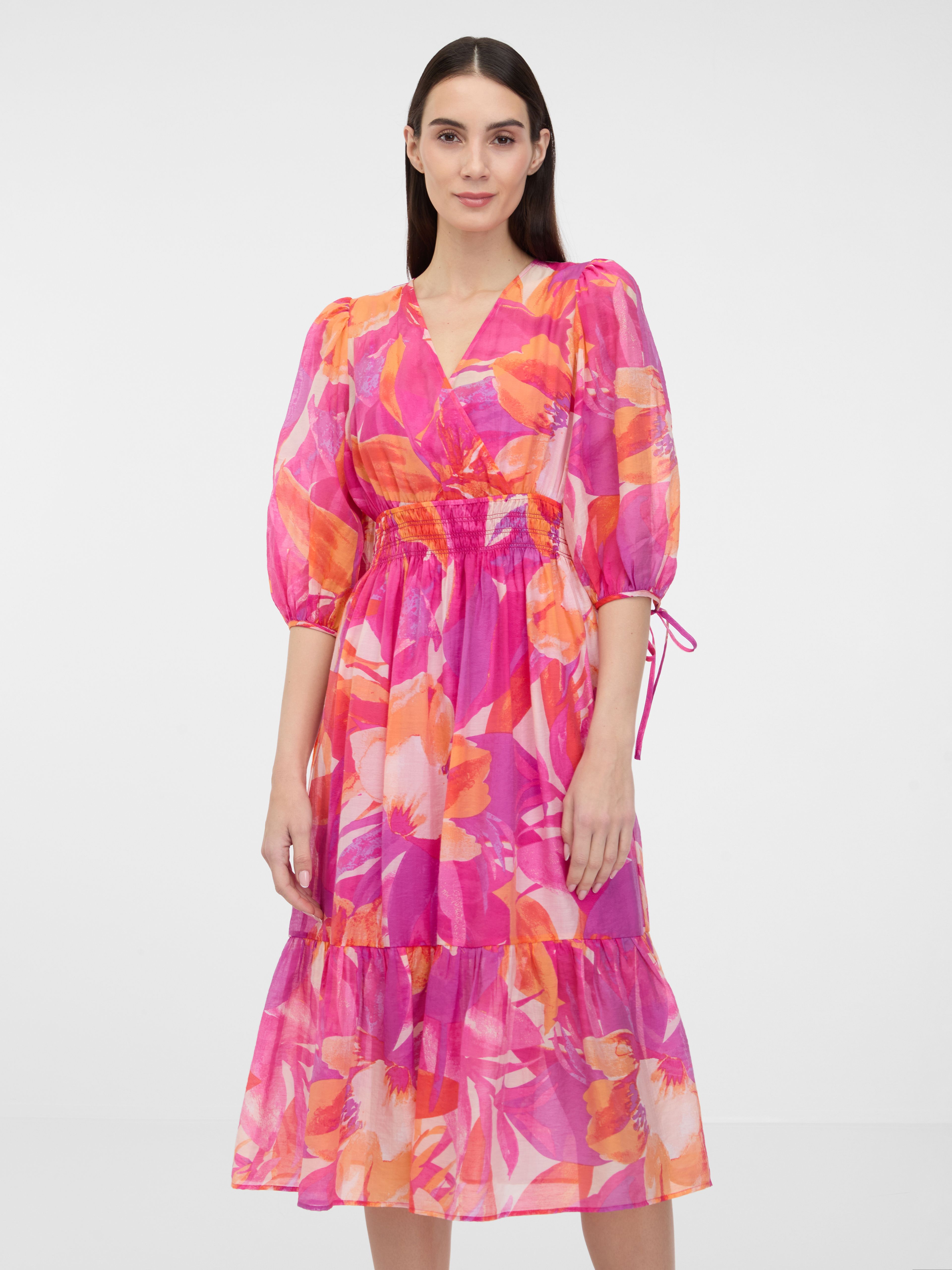 dunkelrosa-damen-midikleid-orsay-orsay-de-der-offizielle-e-shop-der