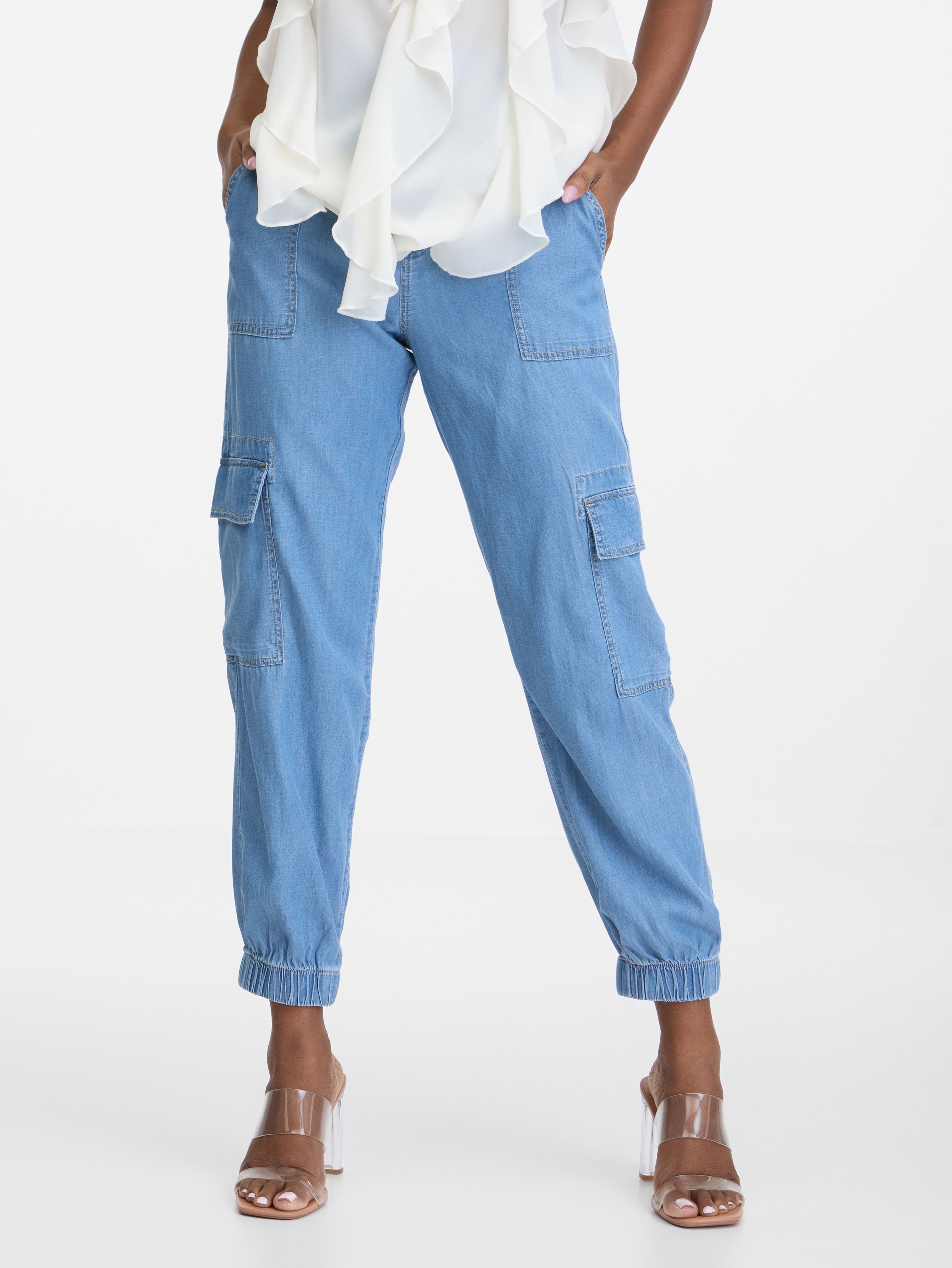 Blaue Denim-Hose ORSAY