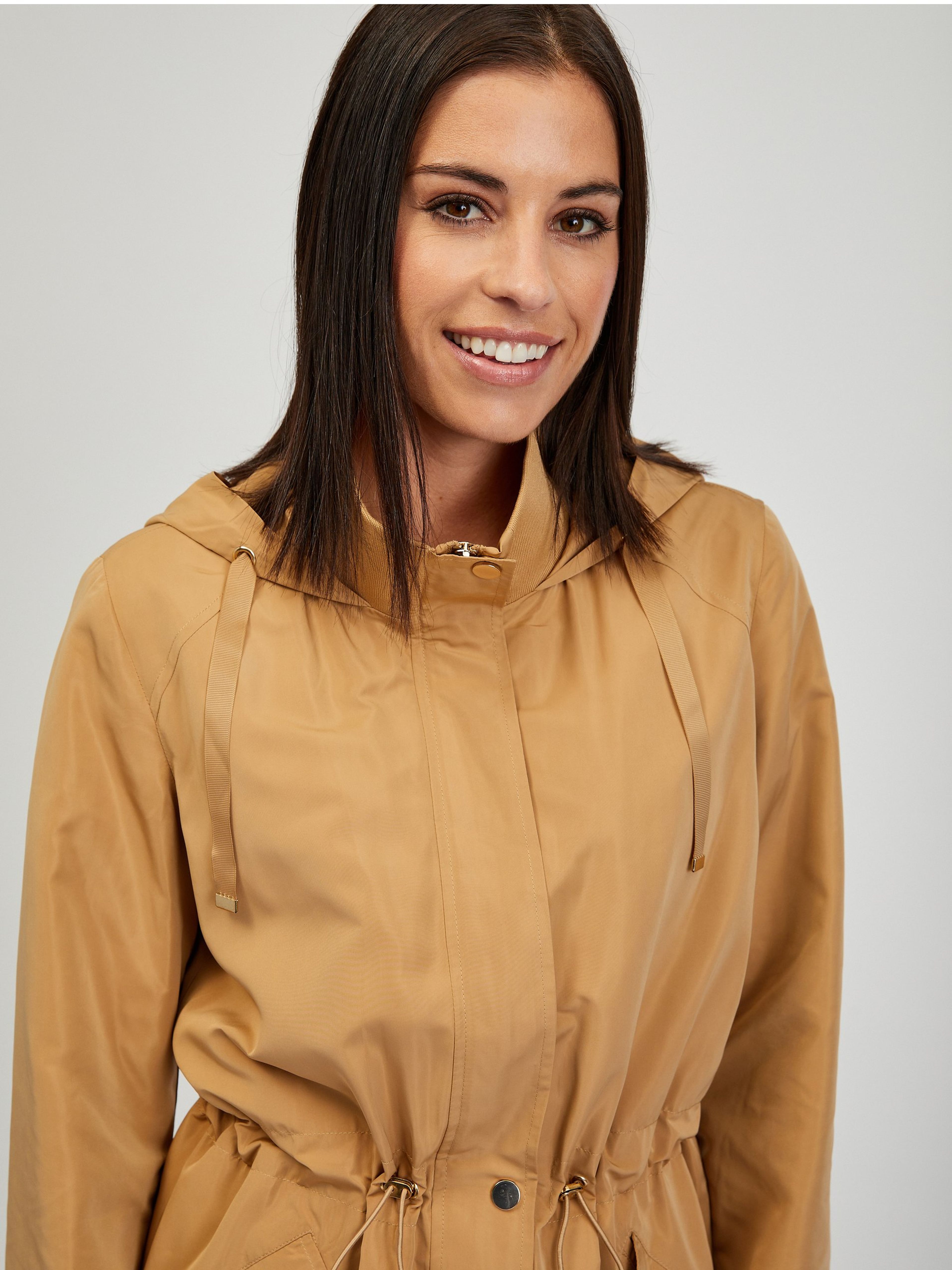 Světle hnědá dámská parka ORSAY | Orsay.cz - Oficiální e-shop značky ...