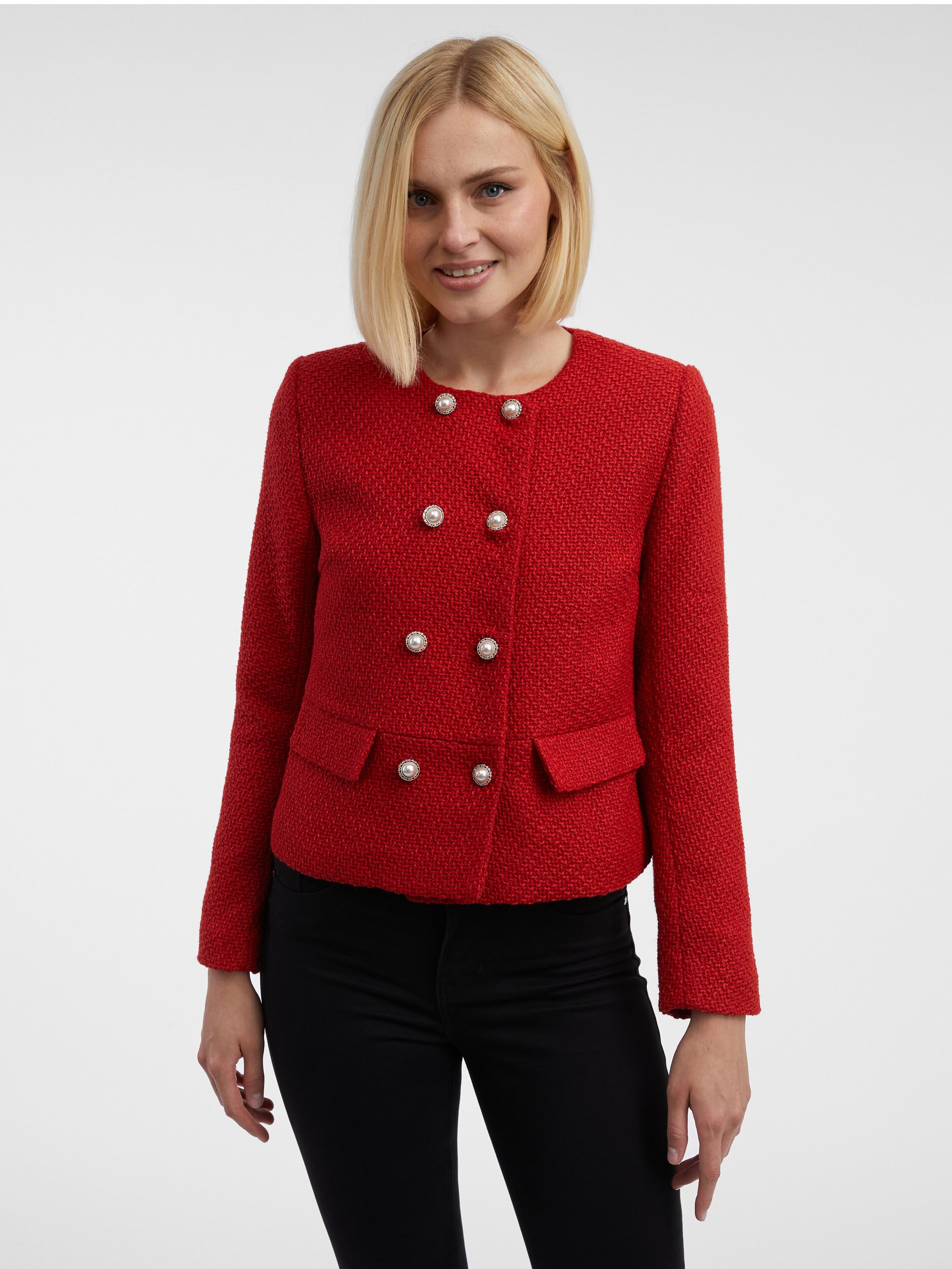 Roter Damenblazer ORSAY