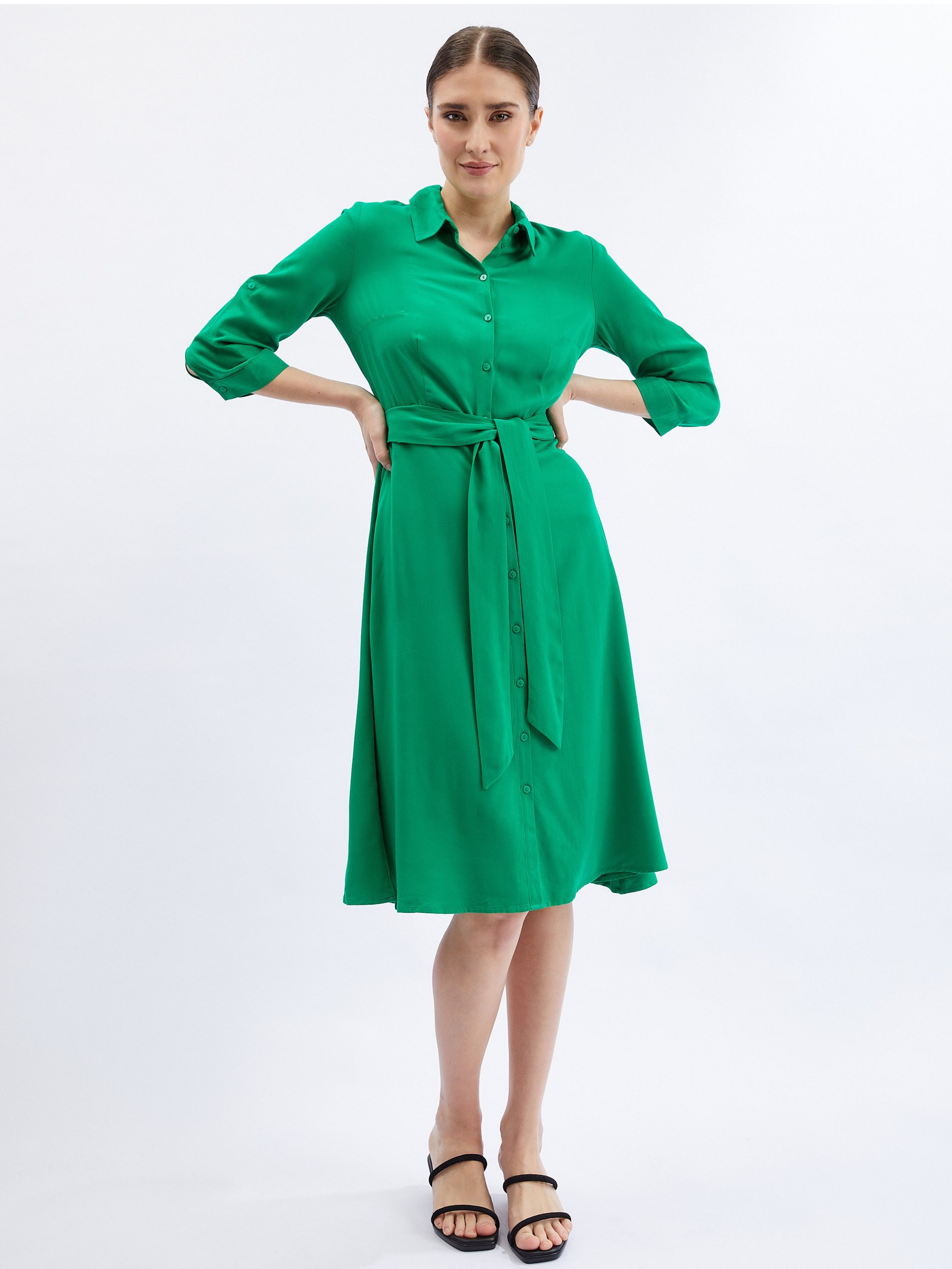 zelena-enska-ko-ulja-haljina-orsay-orsay-hr-slu-beni-e-shop-modne