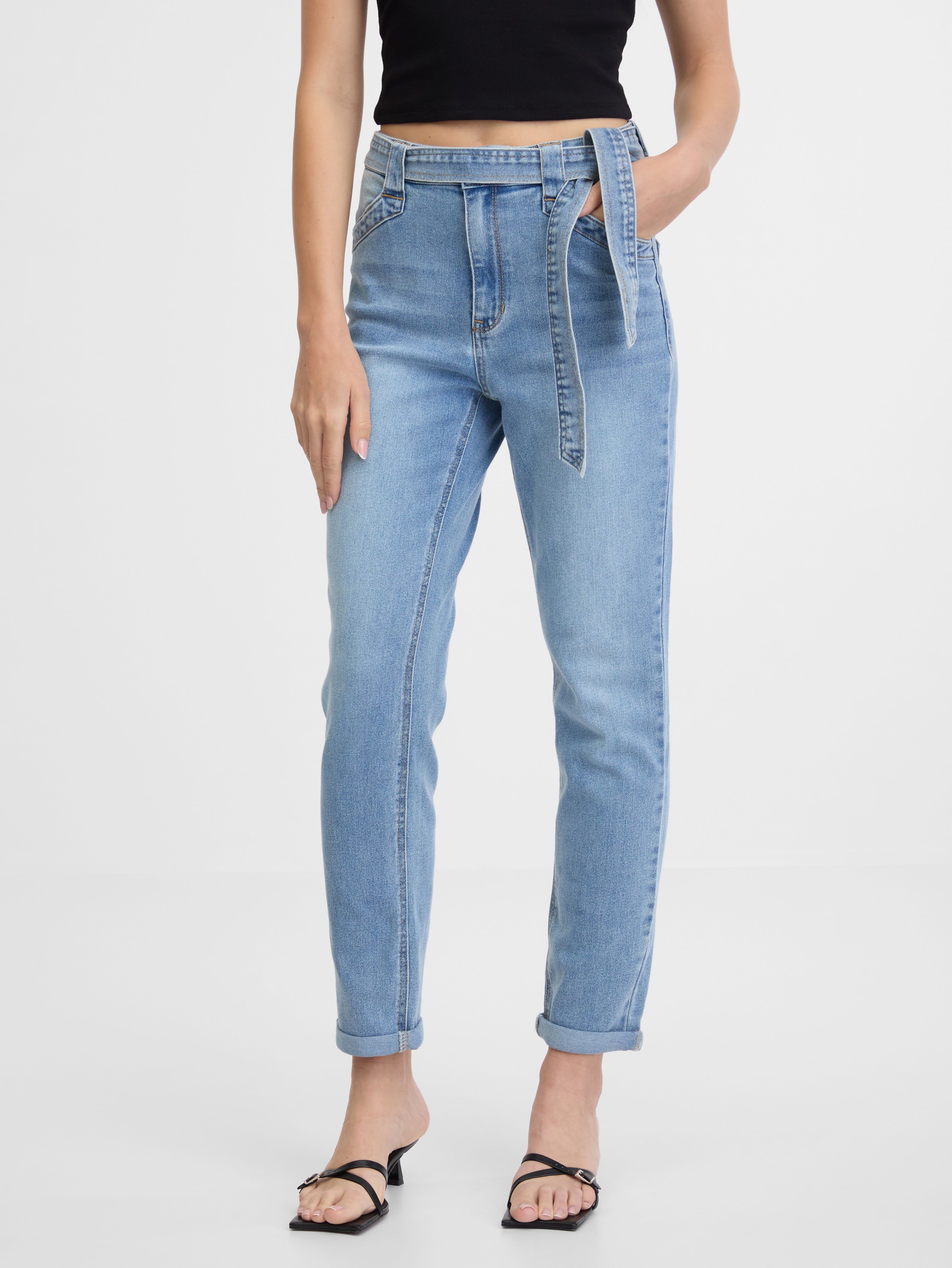 Hellblaue Damen Boyfriend Jeans ORSAY