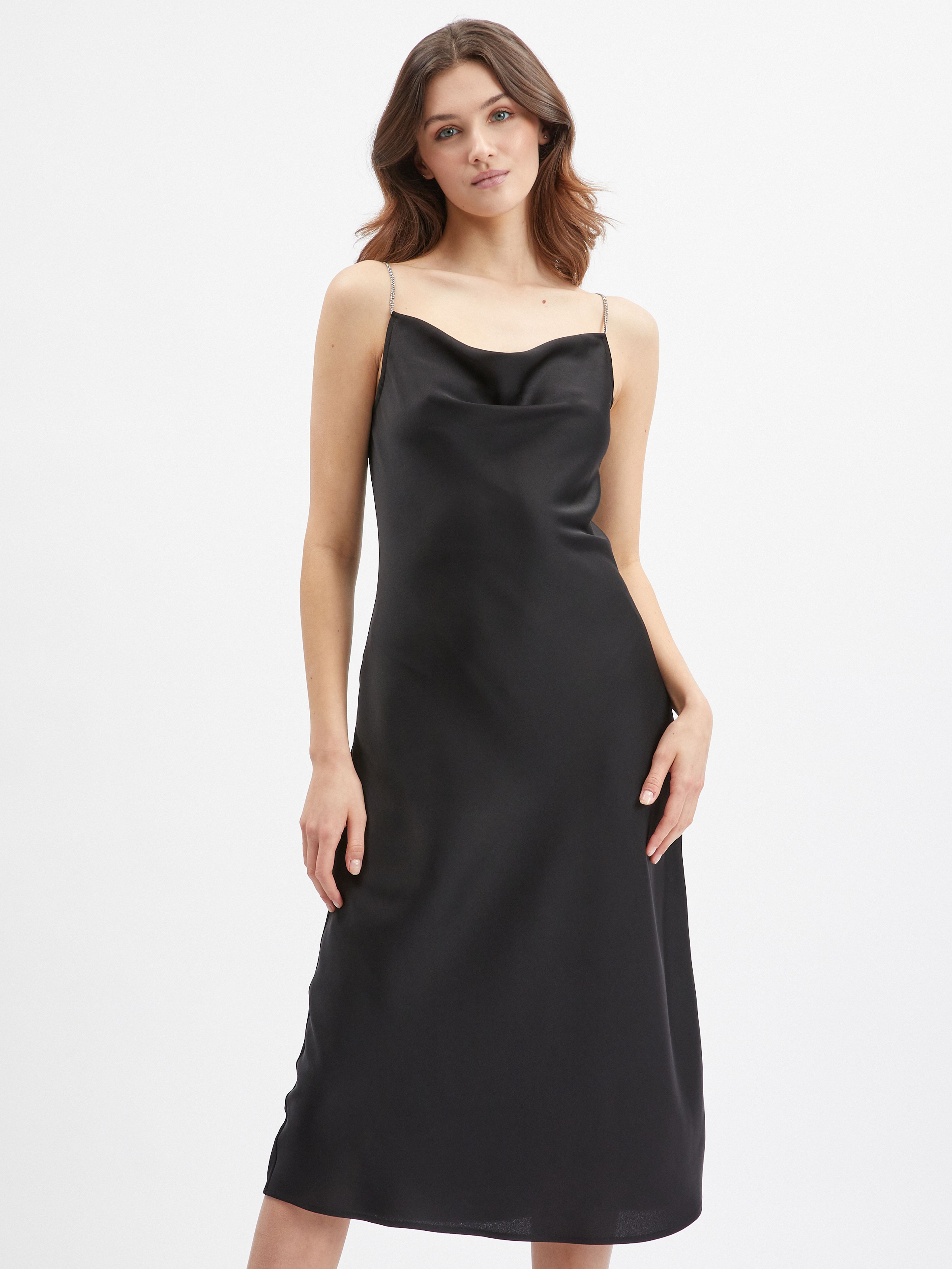 Čierne dámske šaty ORSAY