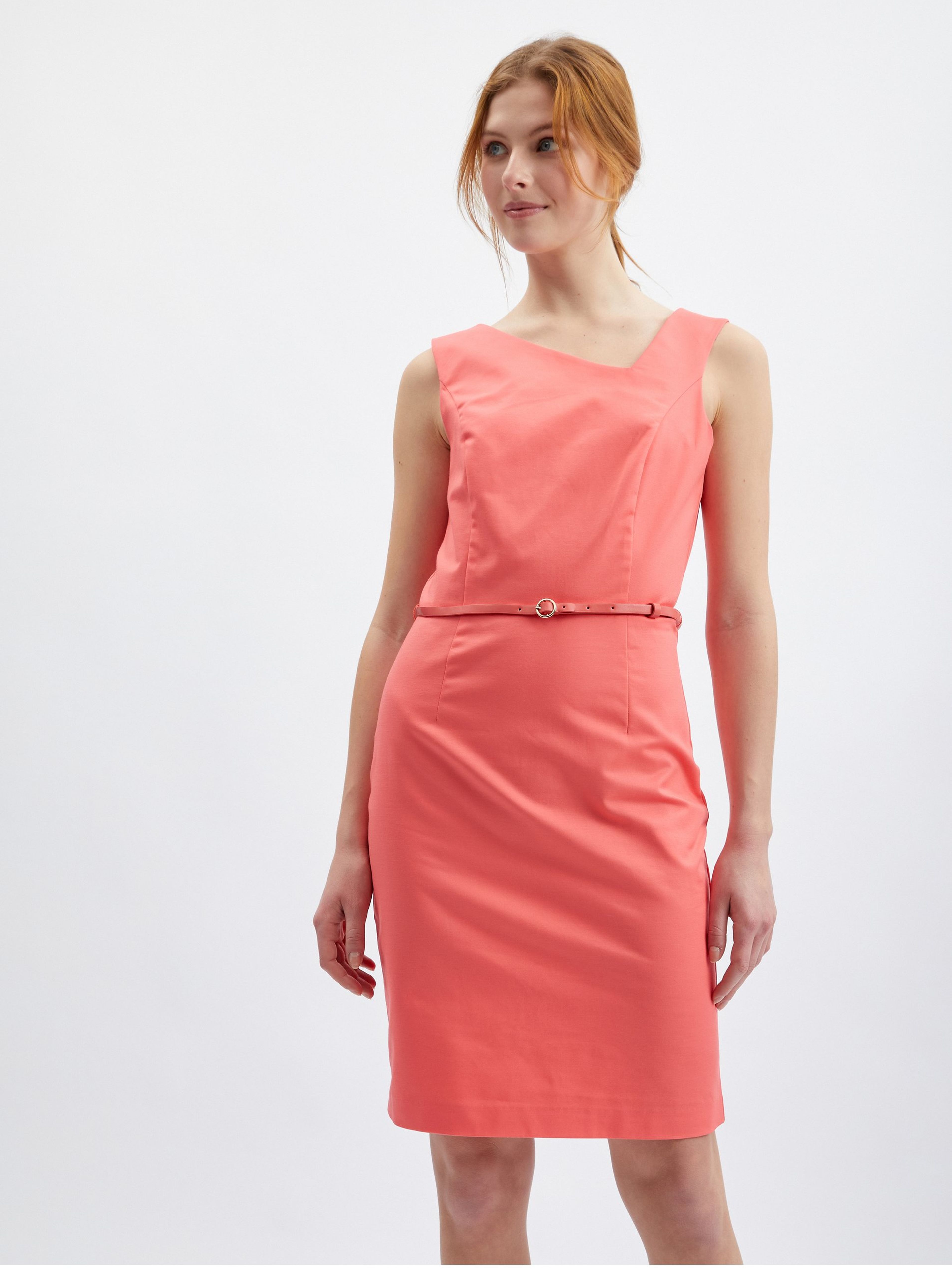 Růžové dámské šaty ORSAY