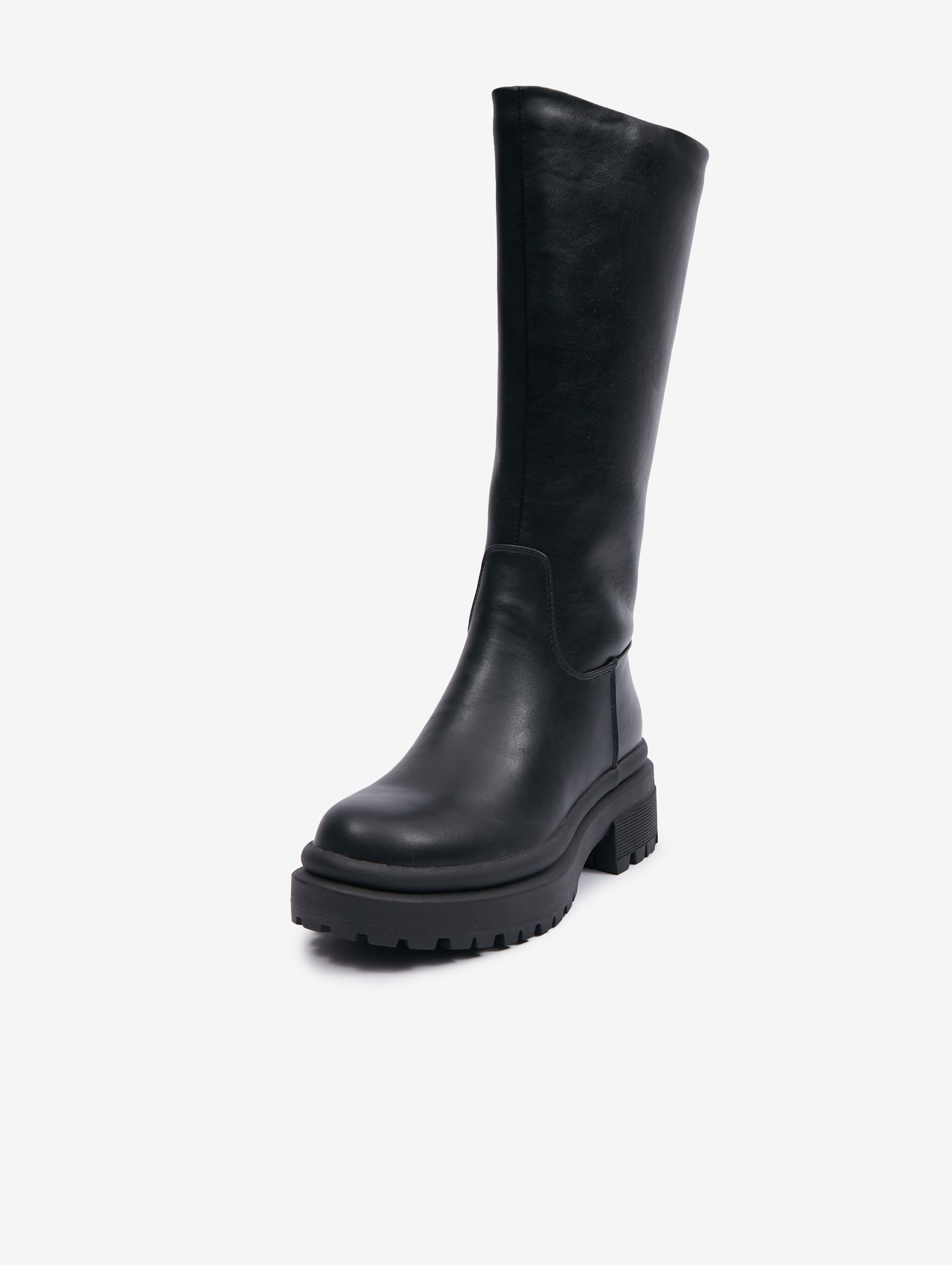 Schwarze Damen-Winterstiefel ORSAY