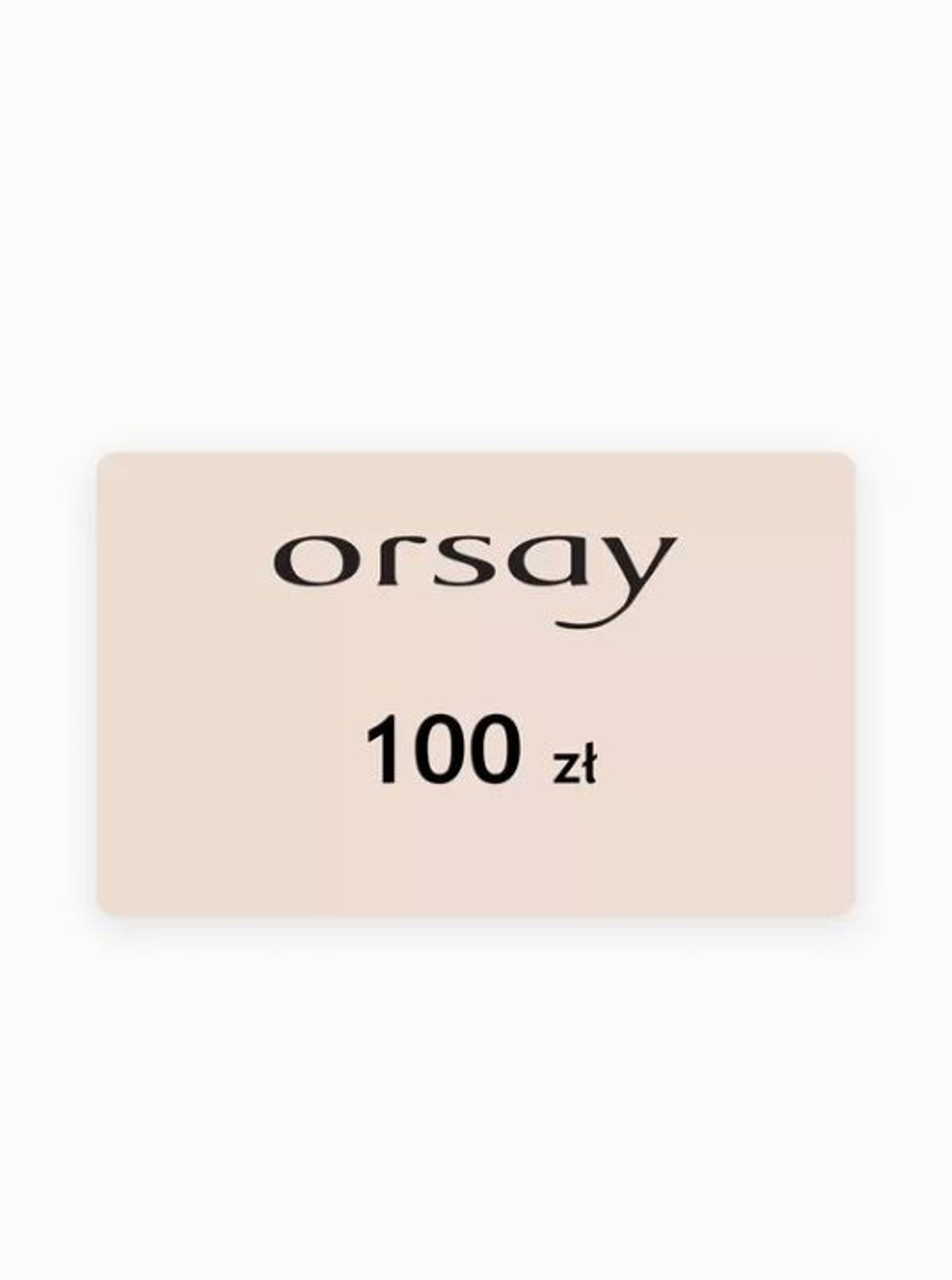 Podaruj kartę podarunkową ORSAY