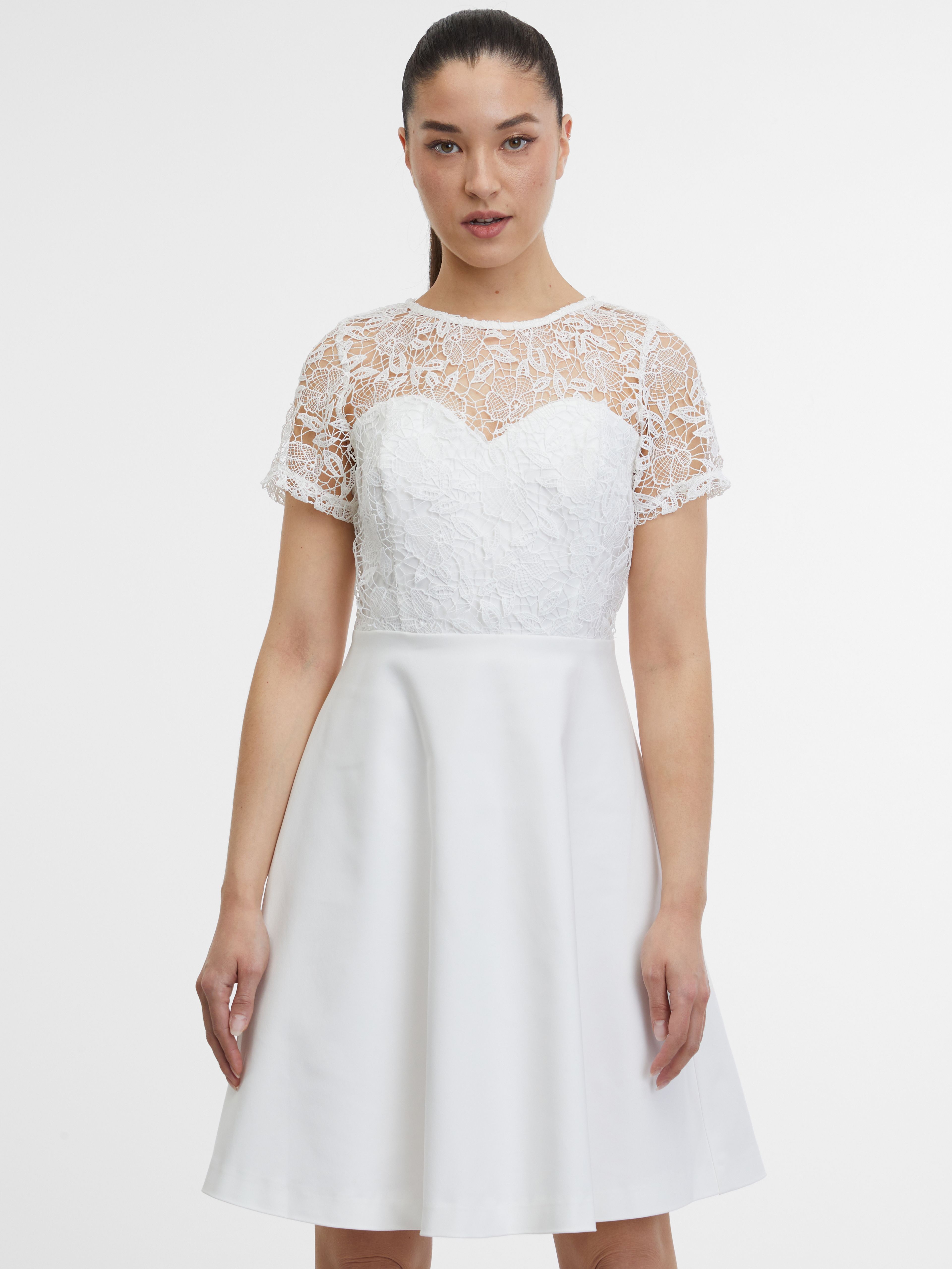 Bijela ženska haljina ORSAY