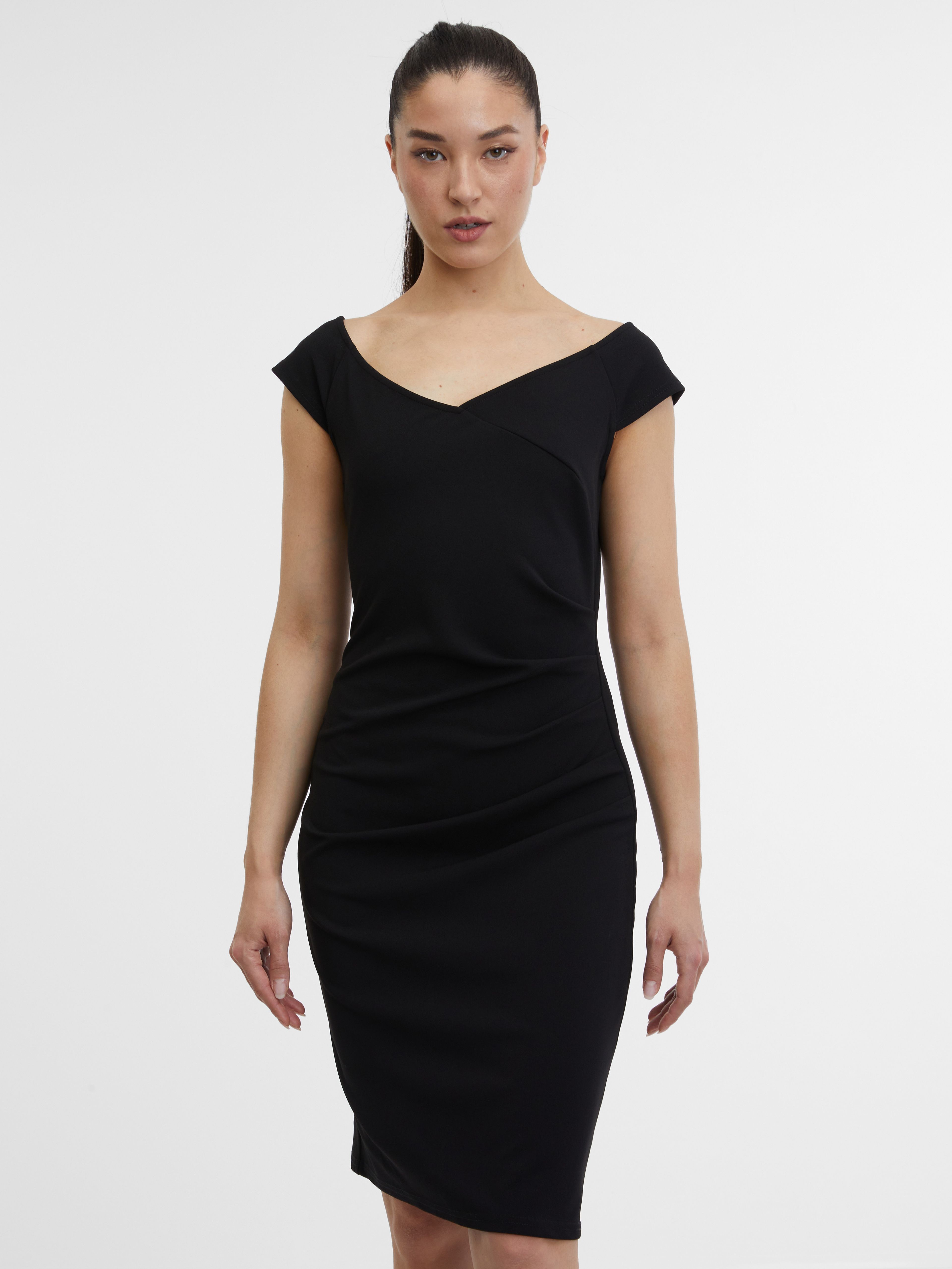 Crna ženska haljina ORSAY