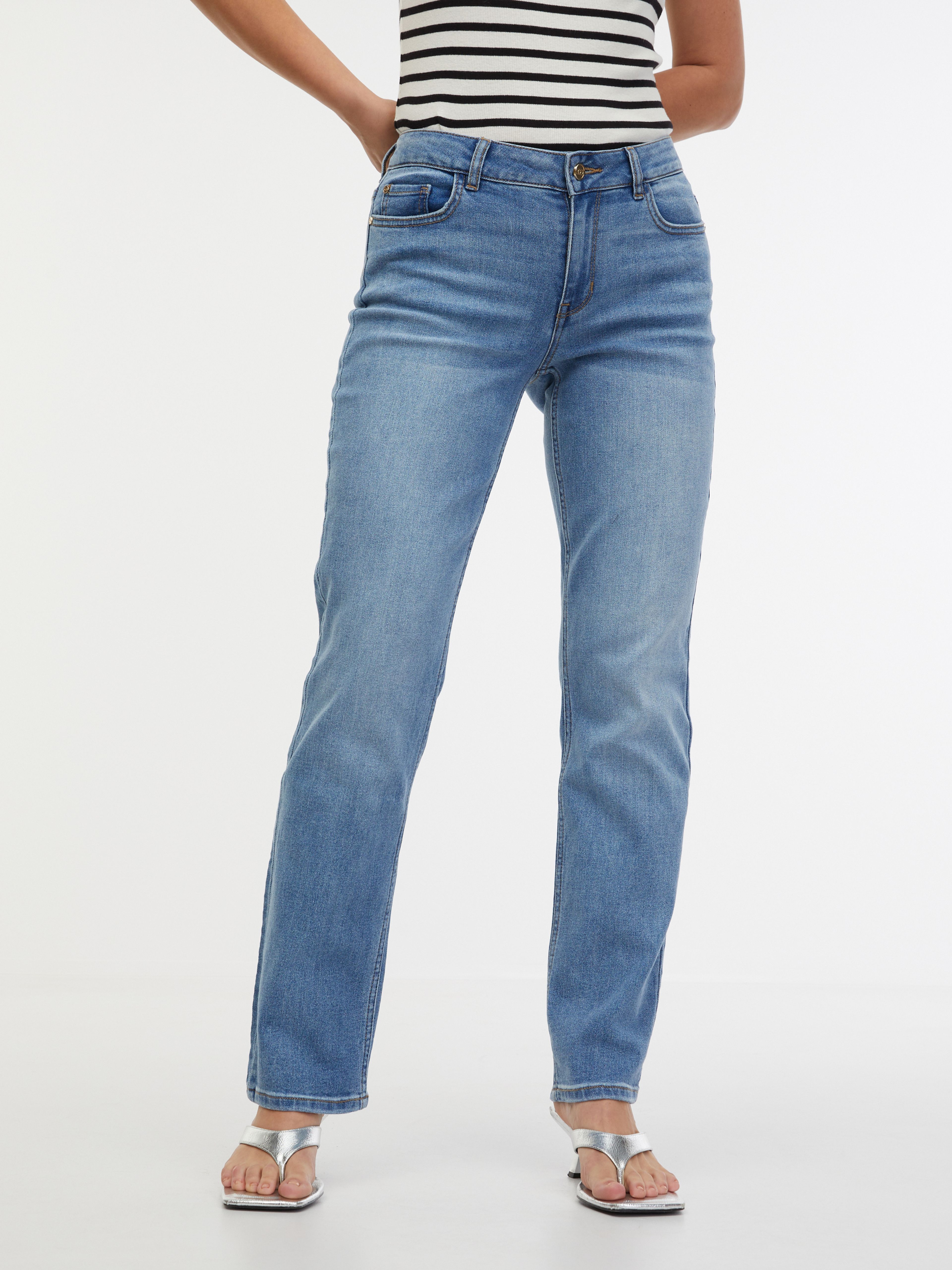 Hellblaue Straight-Fit-Jeans Damen ORSAY   - Der offizielle E-Shop  der Marke ORSAY für Deutschland
