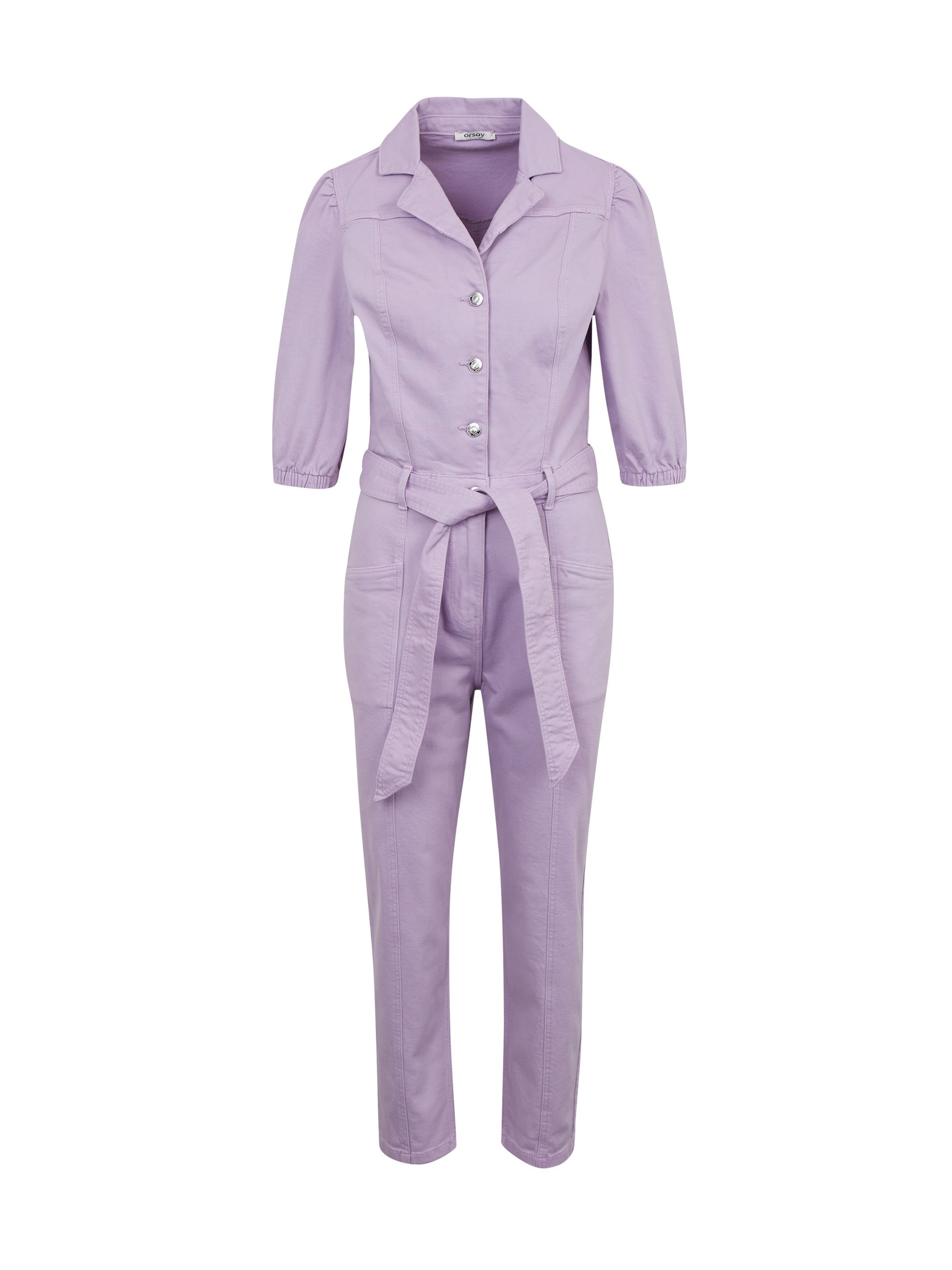 Lila DamenJumpsuit aus Denim ORSAY Orsay.de Der offizielle der Marke ORSAY für