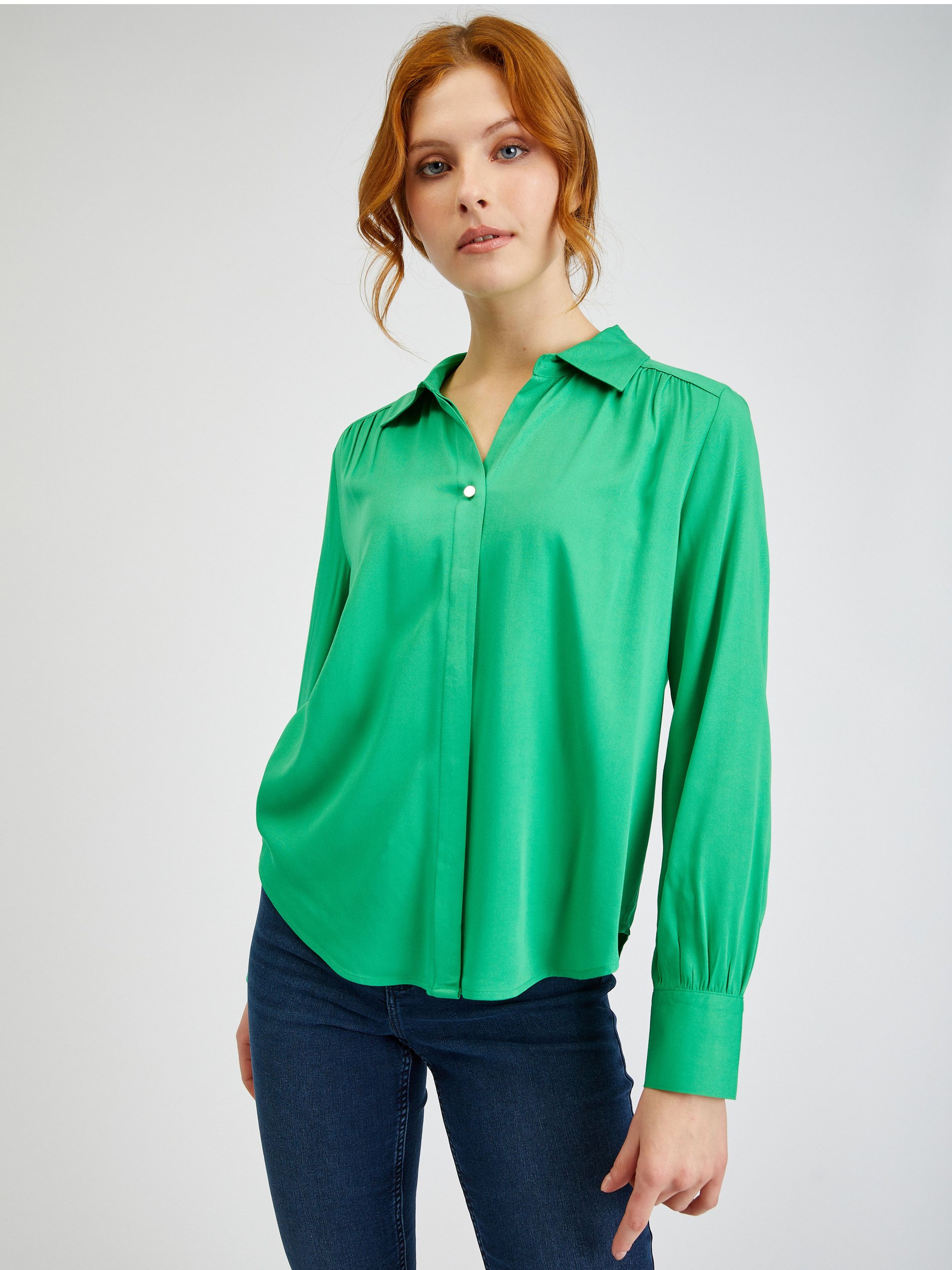 gr-ne-damen-satinbluse-orsay-orsay-at-der-offizielle-e-shop-der
