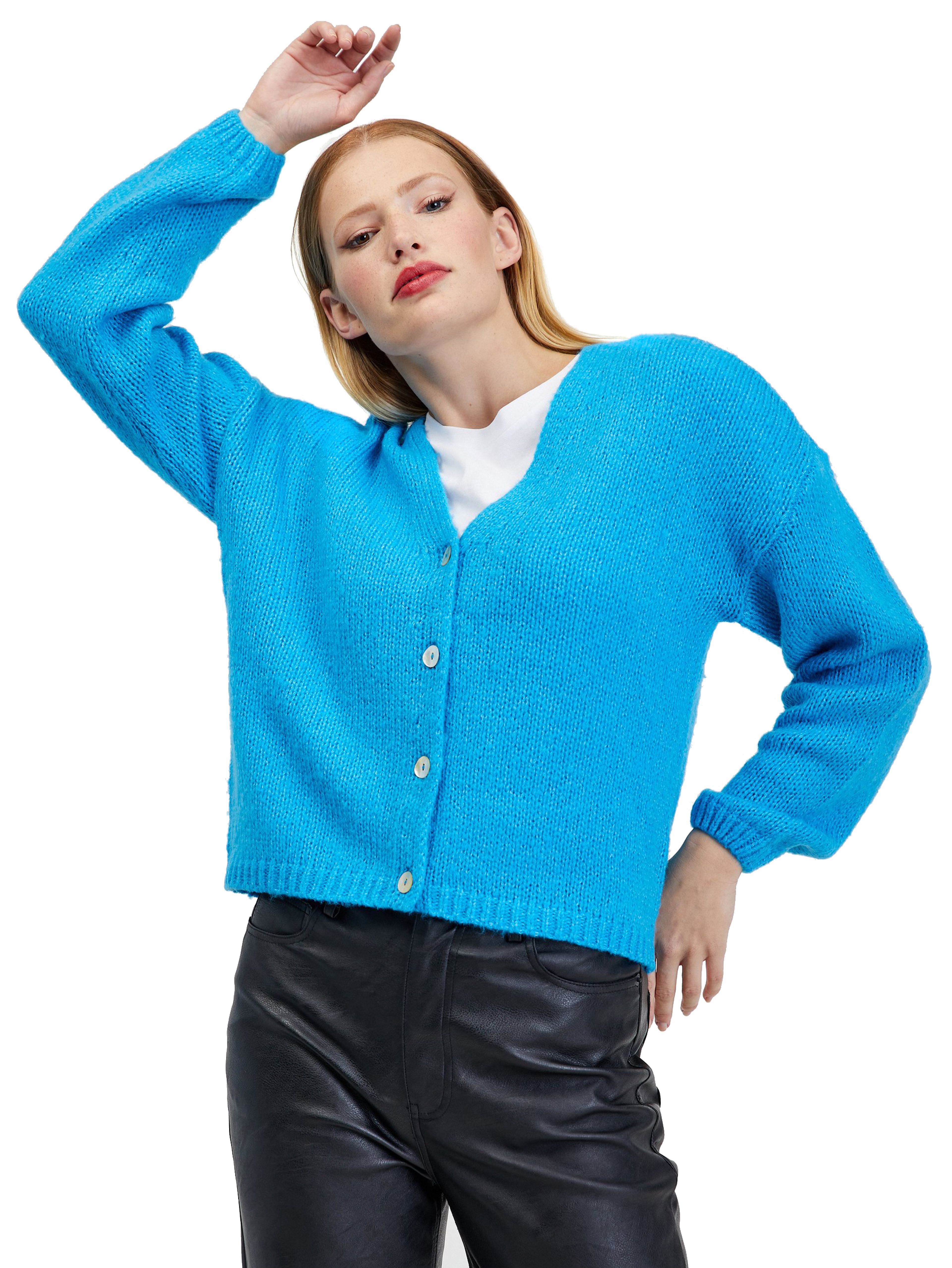 Modrý dámsky sveter ORSAY