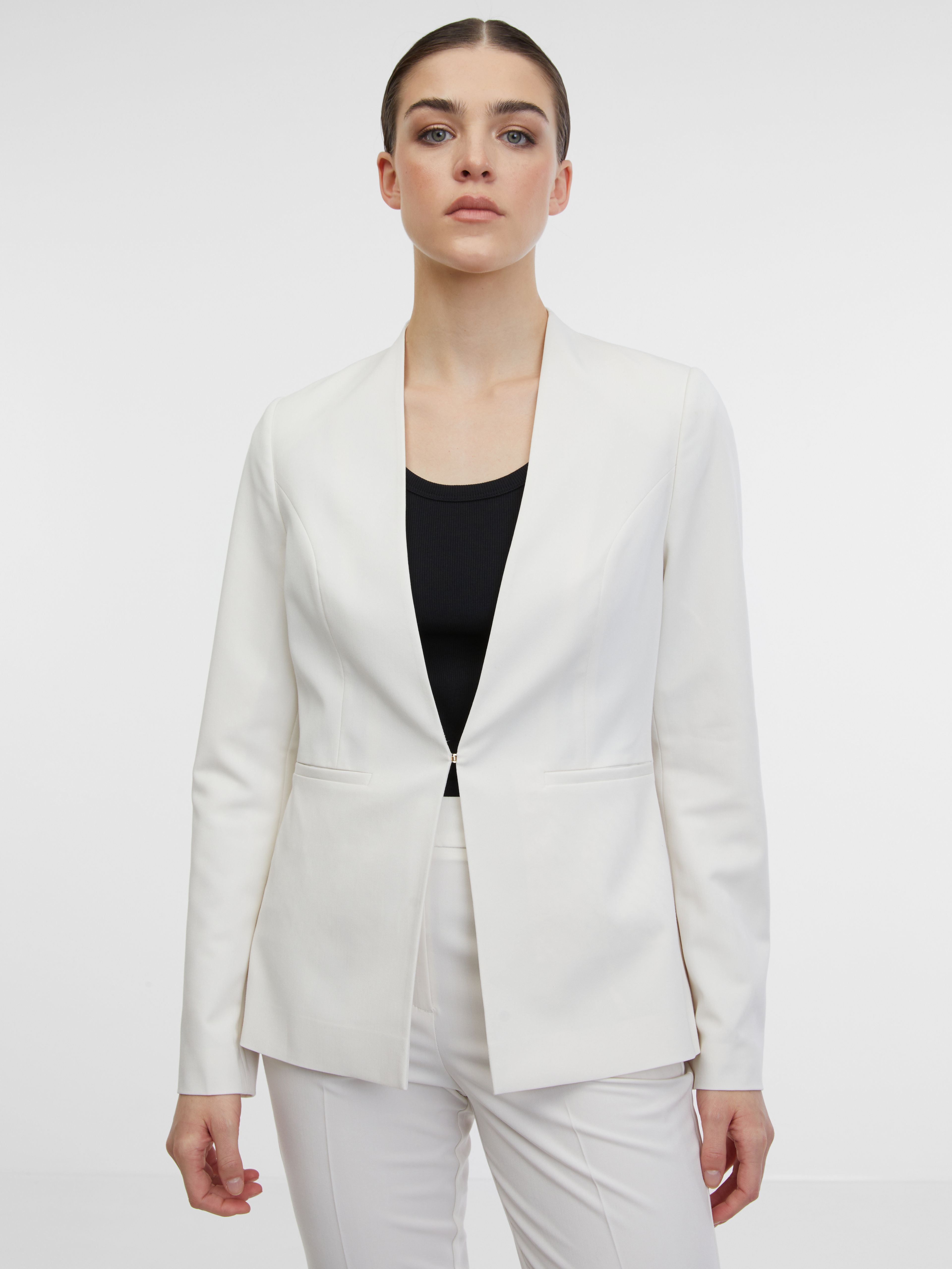 Jachetă albă pentru femei ORSAY