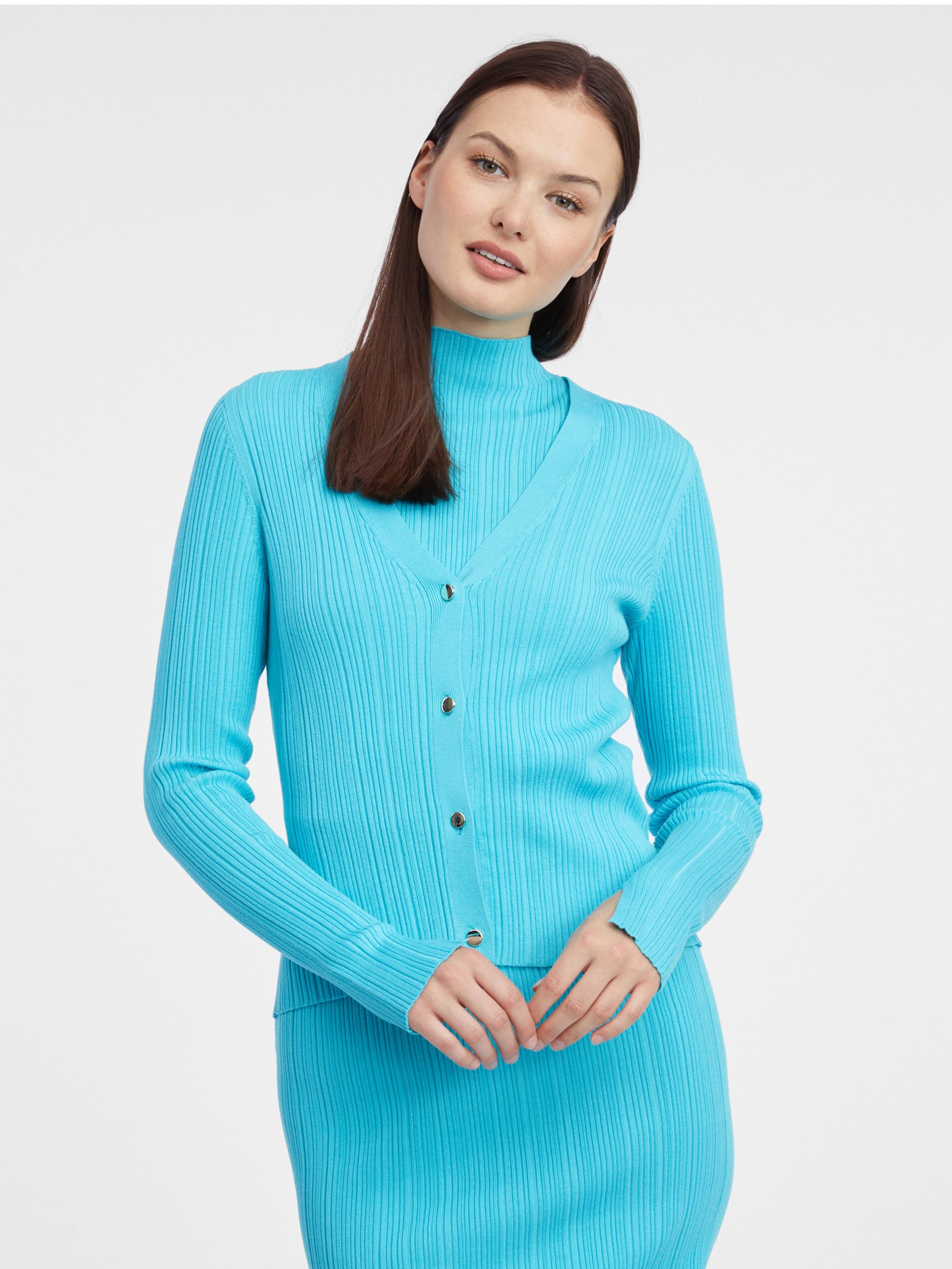 Blaue Damen Strickjacke ORSAY