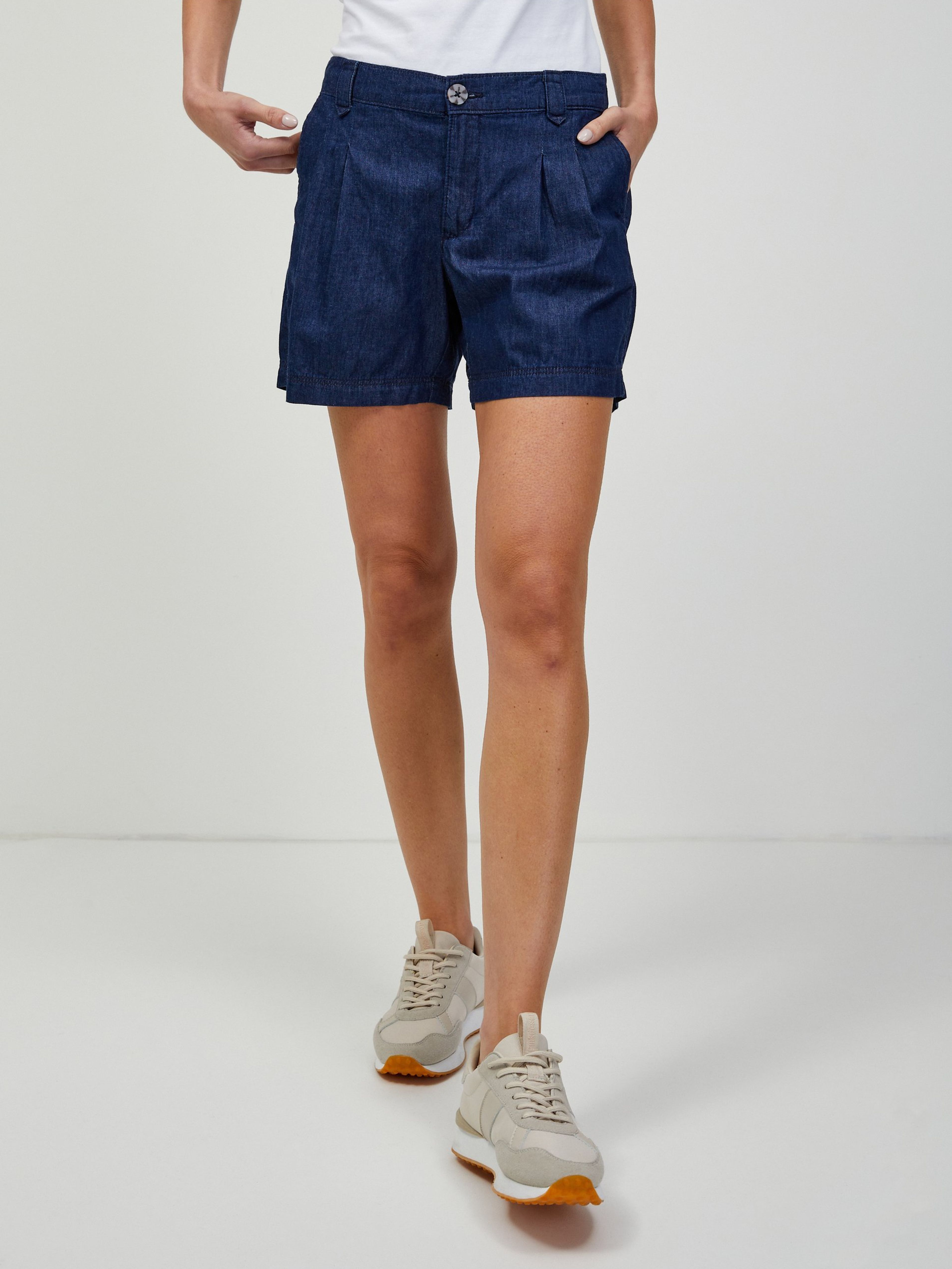 Dunkelblaue Shorts ORSAY