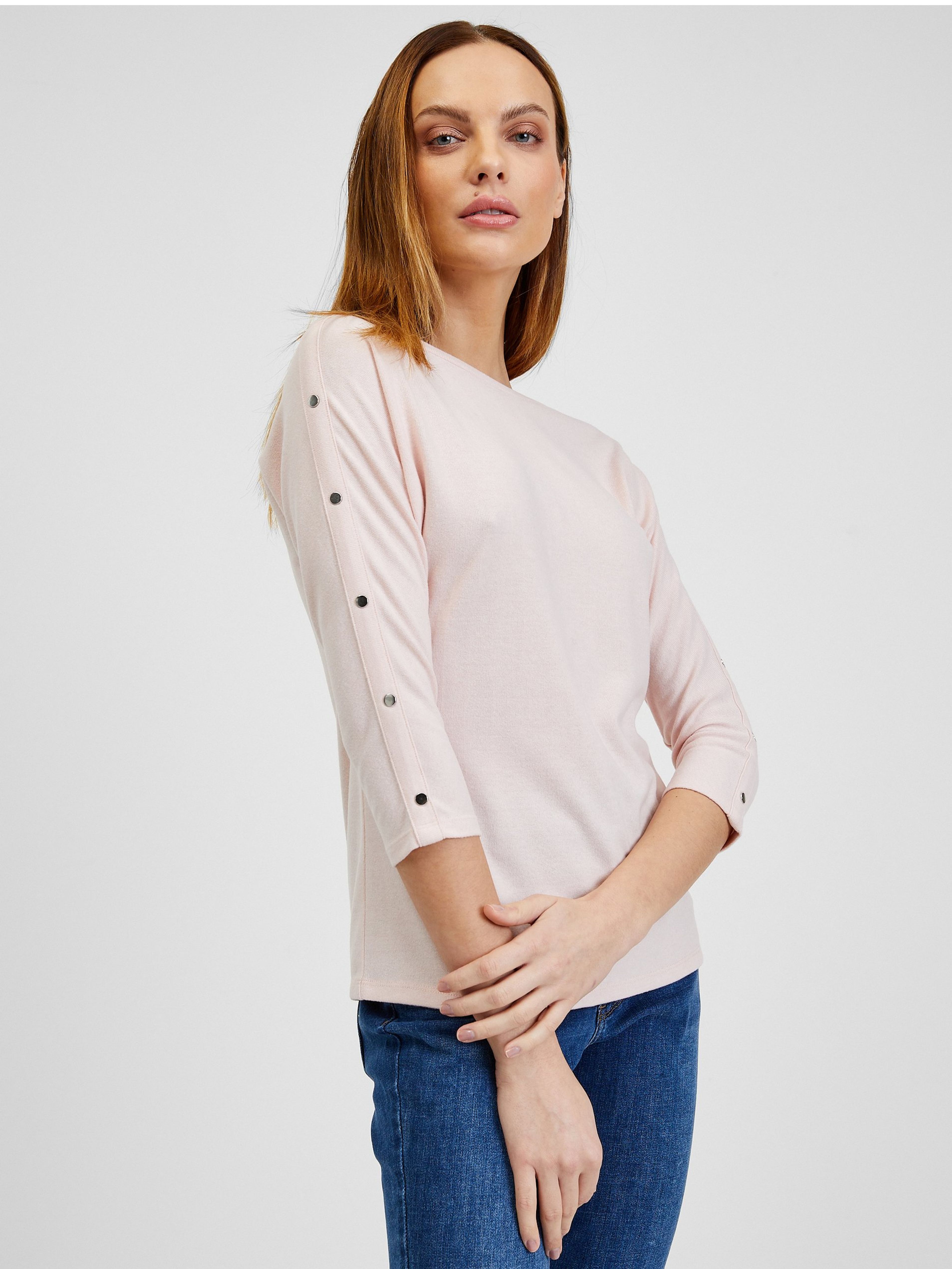 Hellrosa Damen-T-Shirt ORSAY