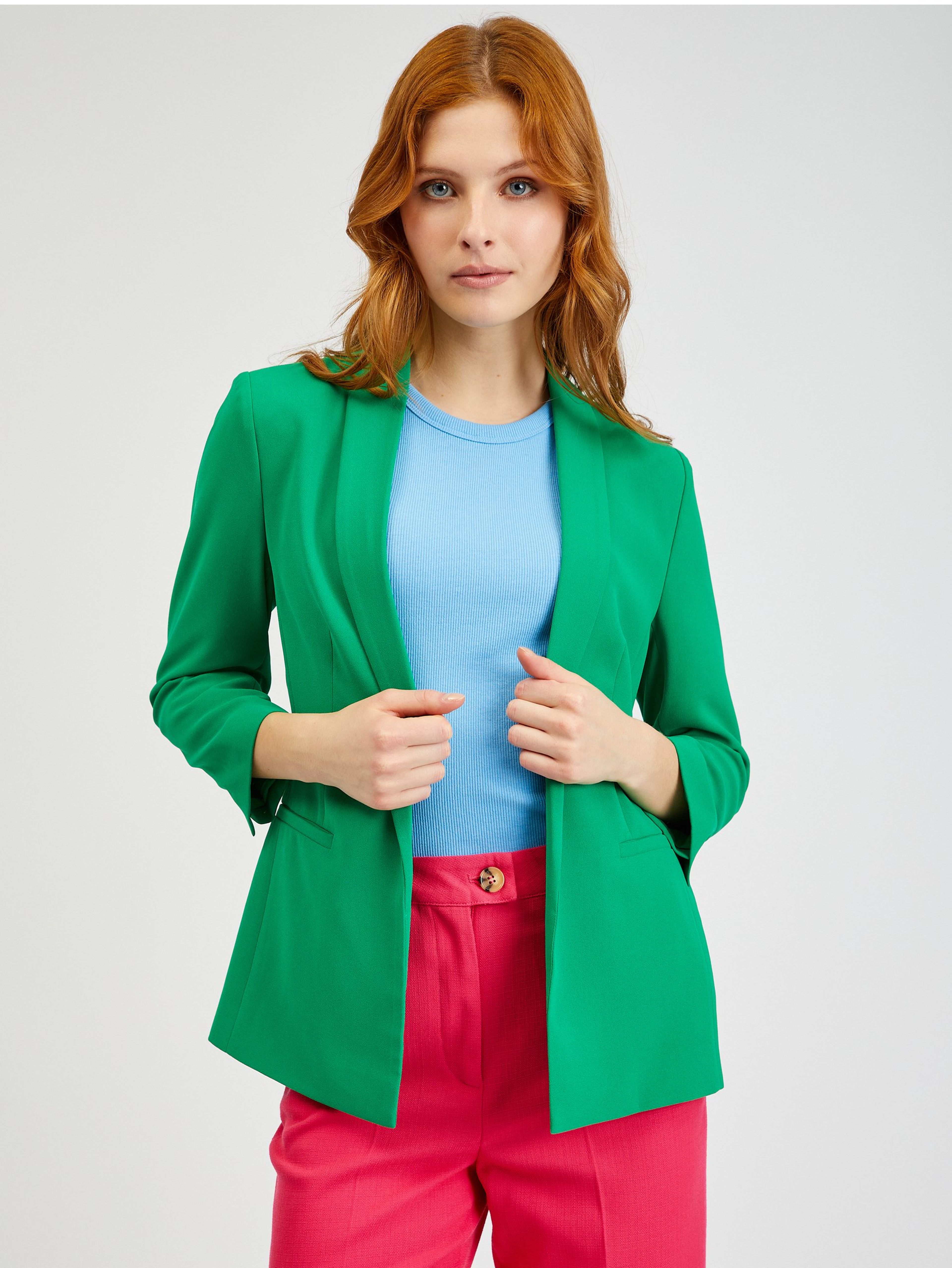 Grüne Damen-Hose mit ausgestellter Passform ORSAY | Orsay.de - Der ...