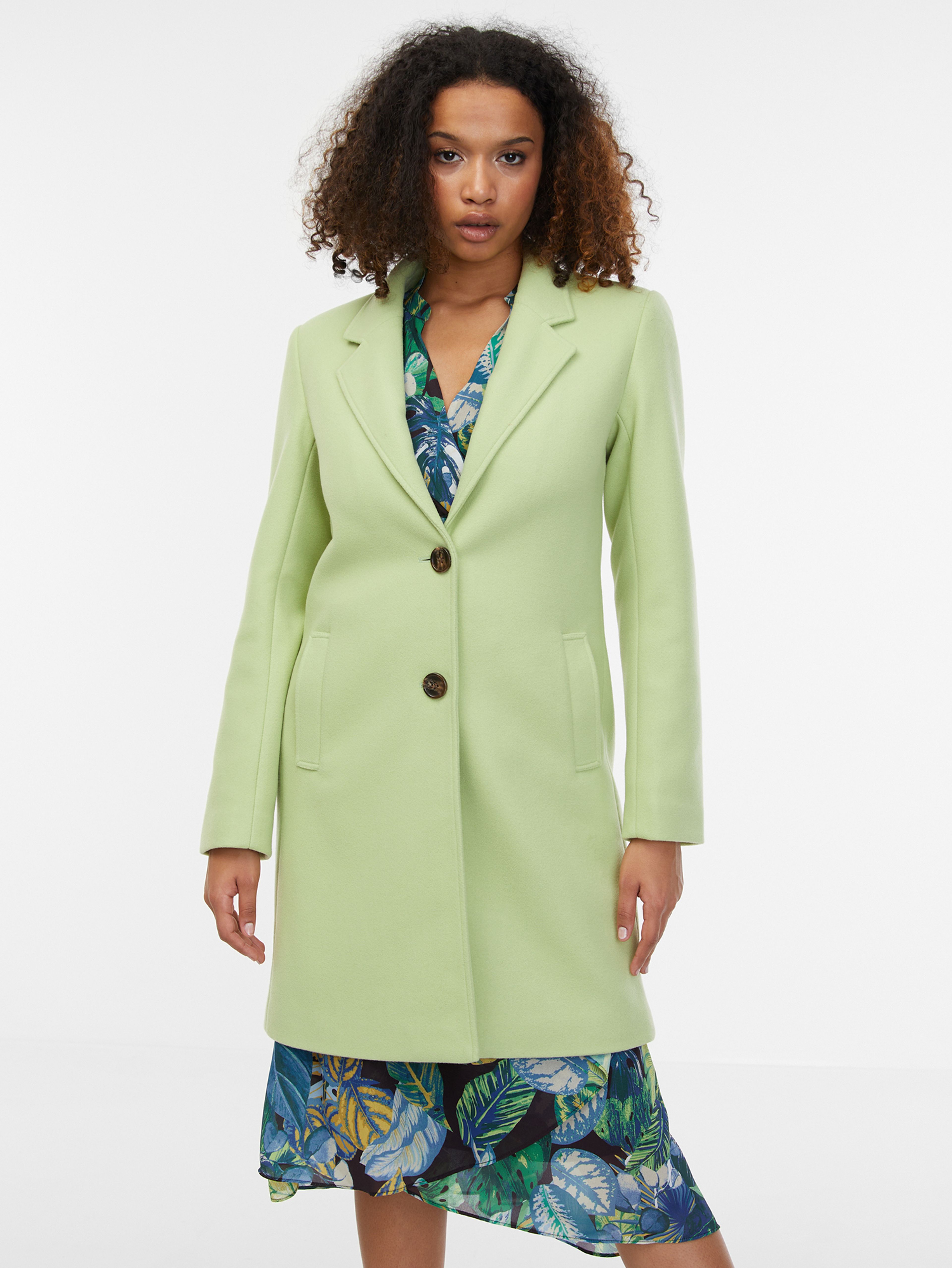 ORSAY világoszöld női kabát