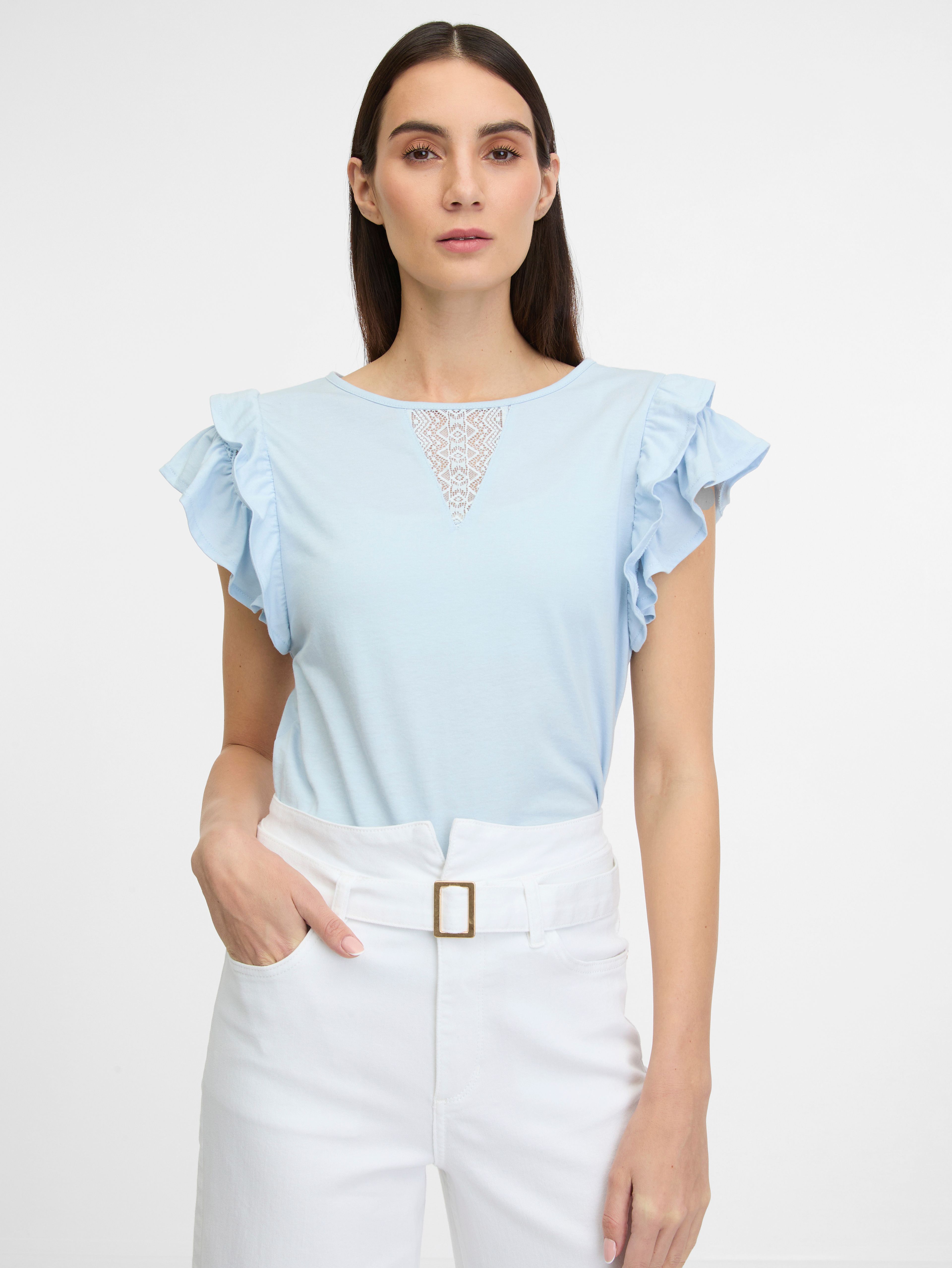 ORSAY kék színű rövid ujjú női póló