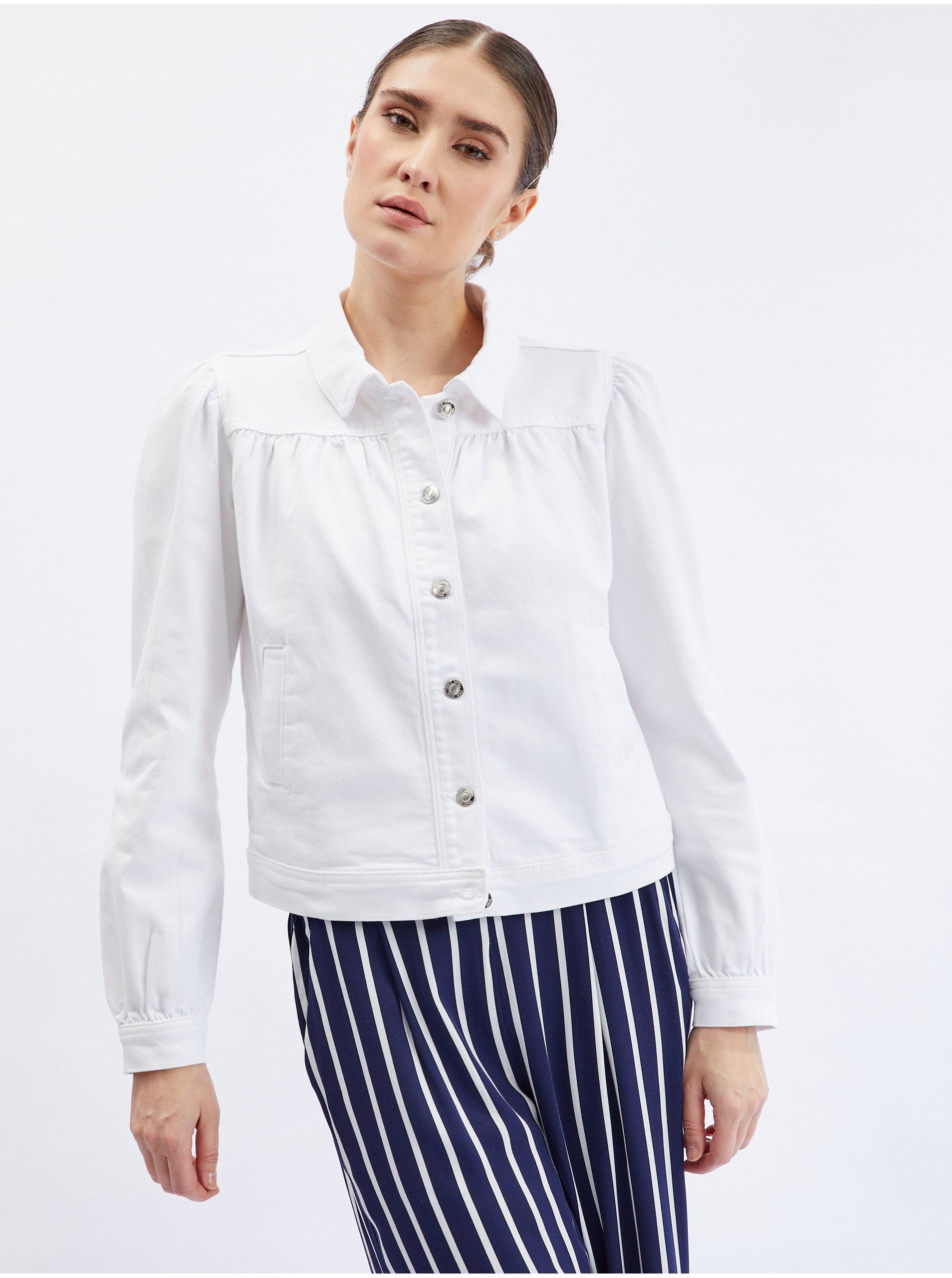 Weiße Damen-Jeansjacke ORSAY | Orsay.de - Der offizielle E-Shop der ...