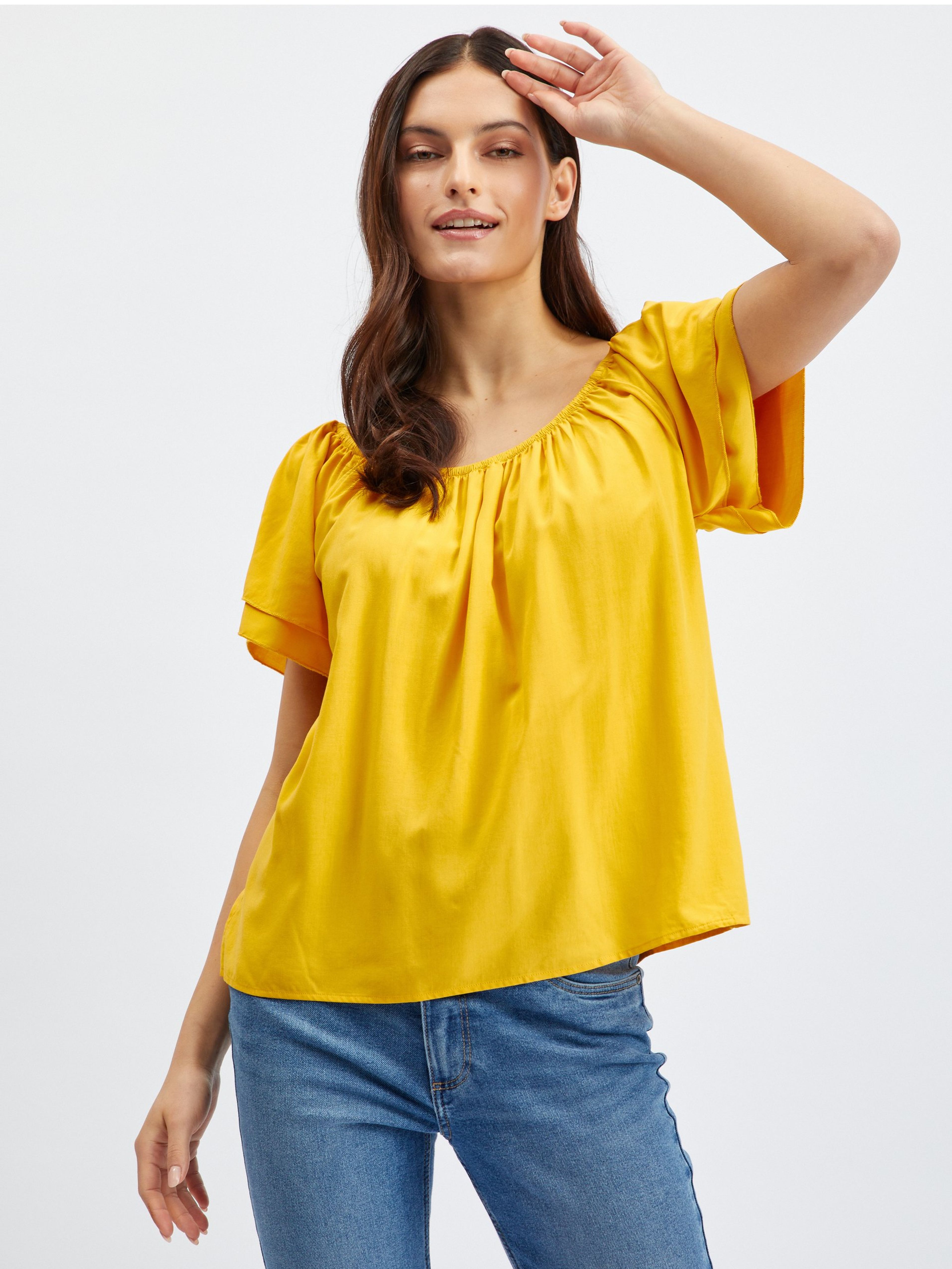 Żółta bluzka damska ORSAY