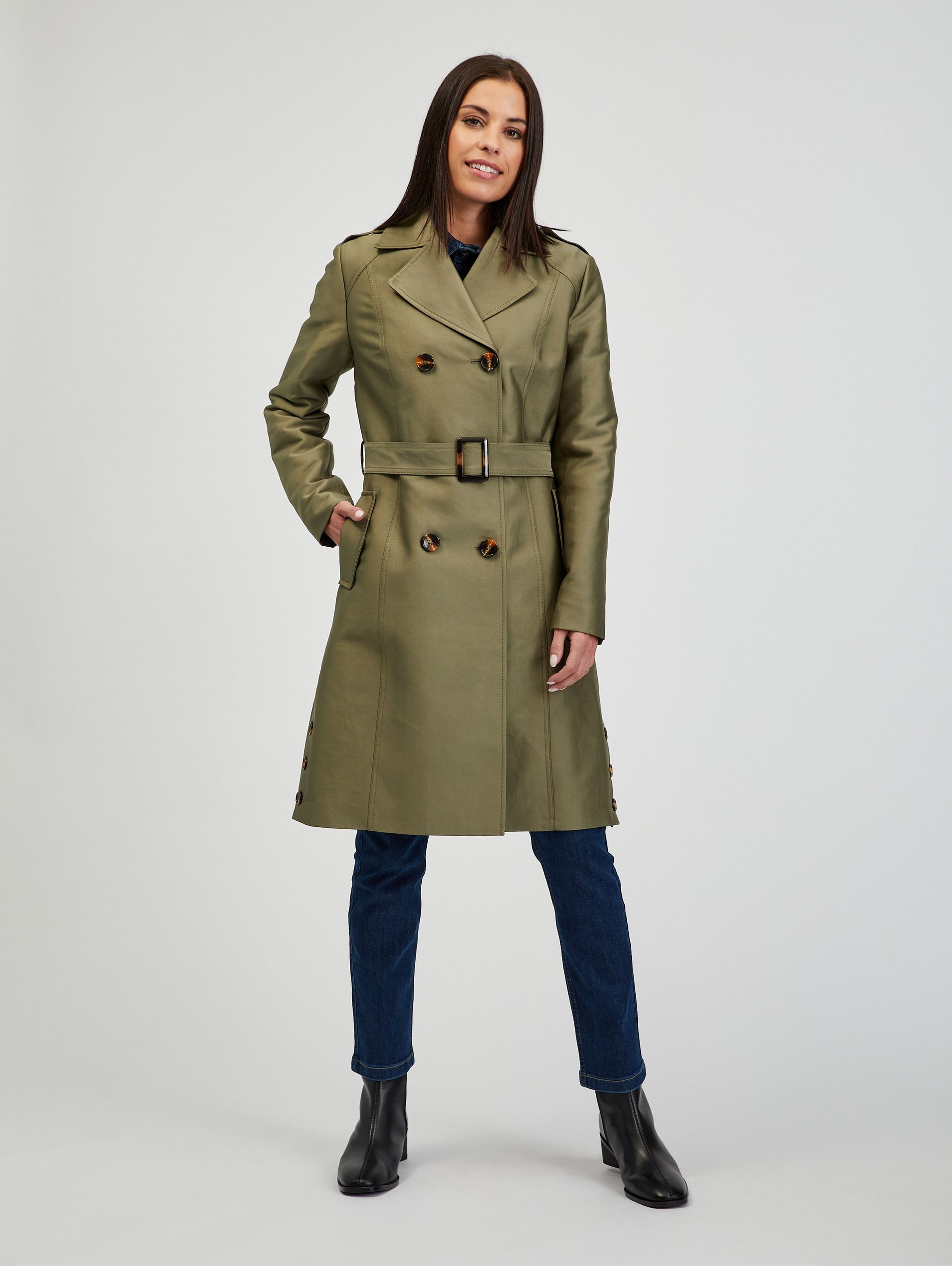 Orsay trench outlet coat