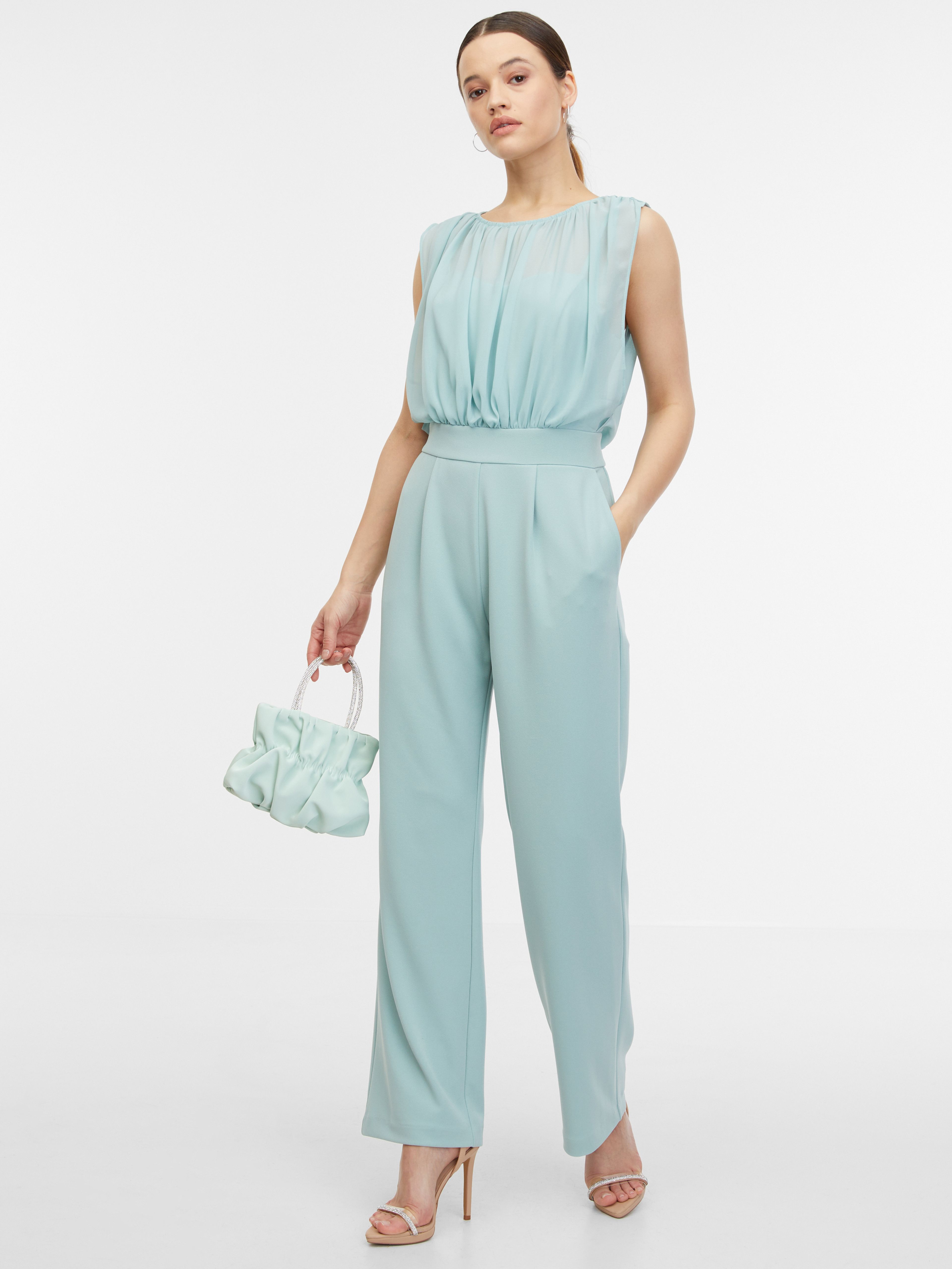 Mintfarbener Damen-Jumpsuit ORSAY