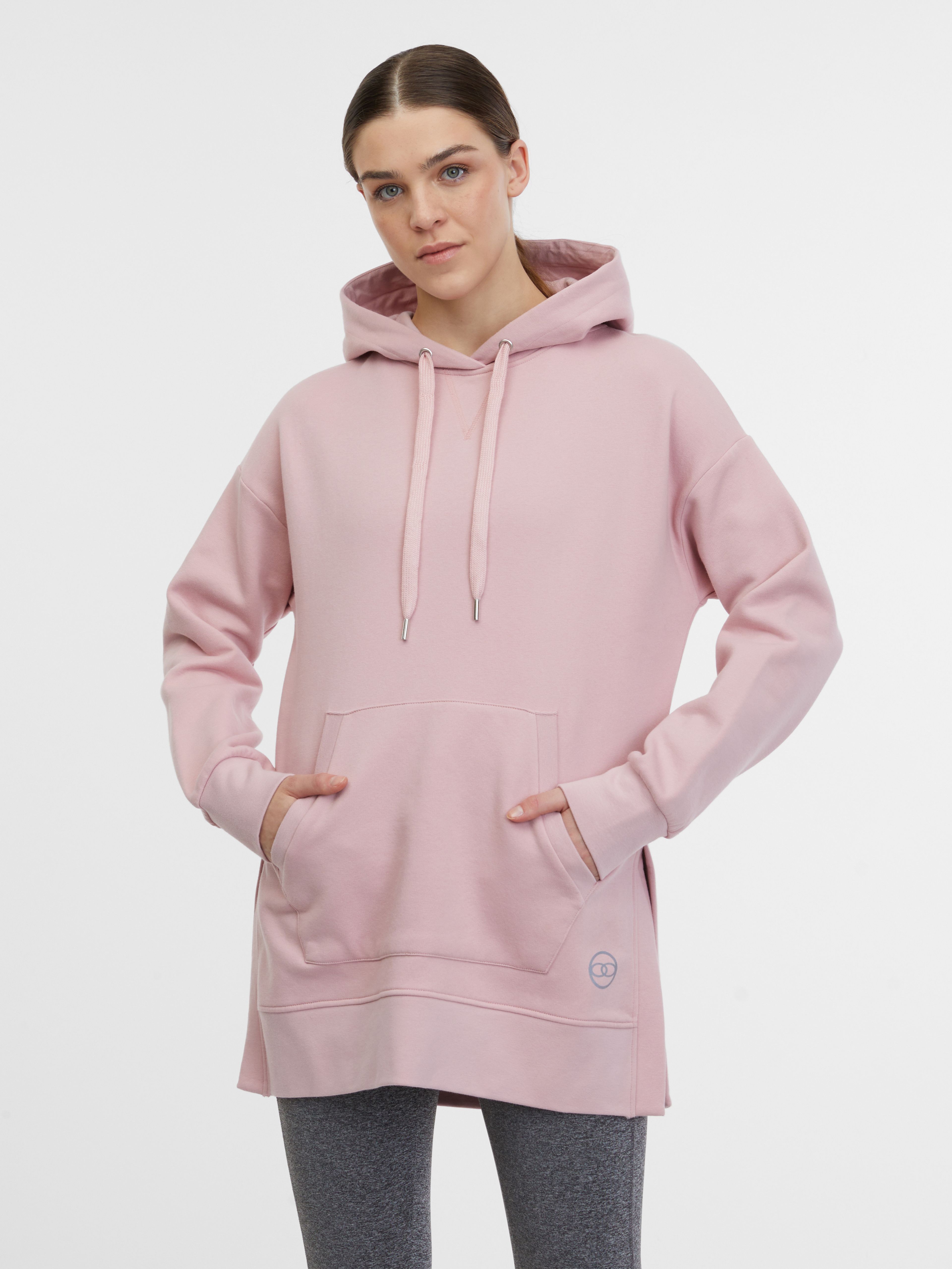 ORSAY világos rózsaszín női kapucnis sportpulóver kapucnival