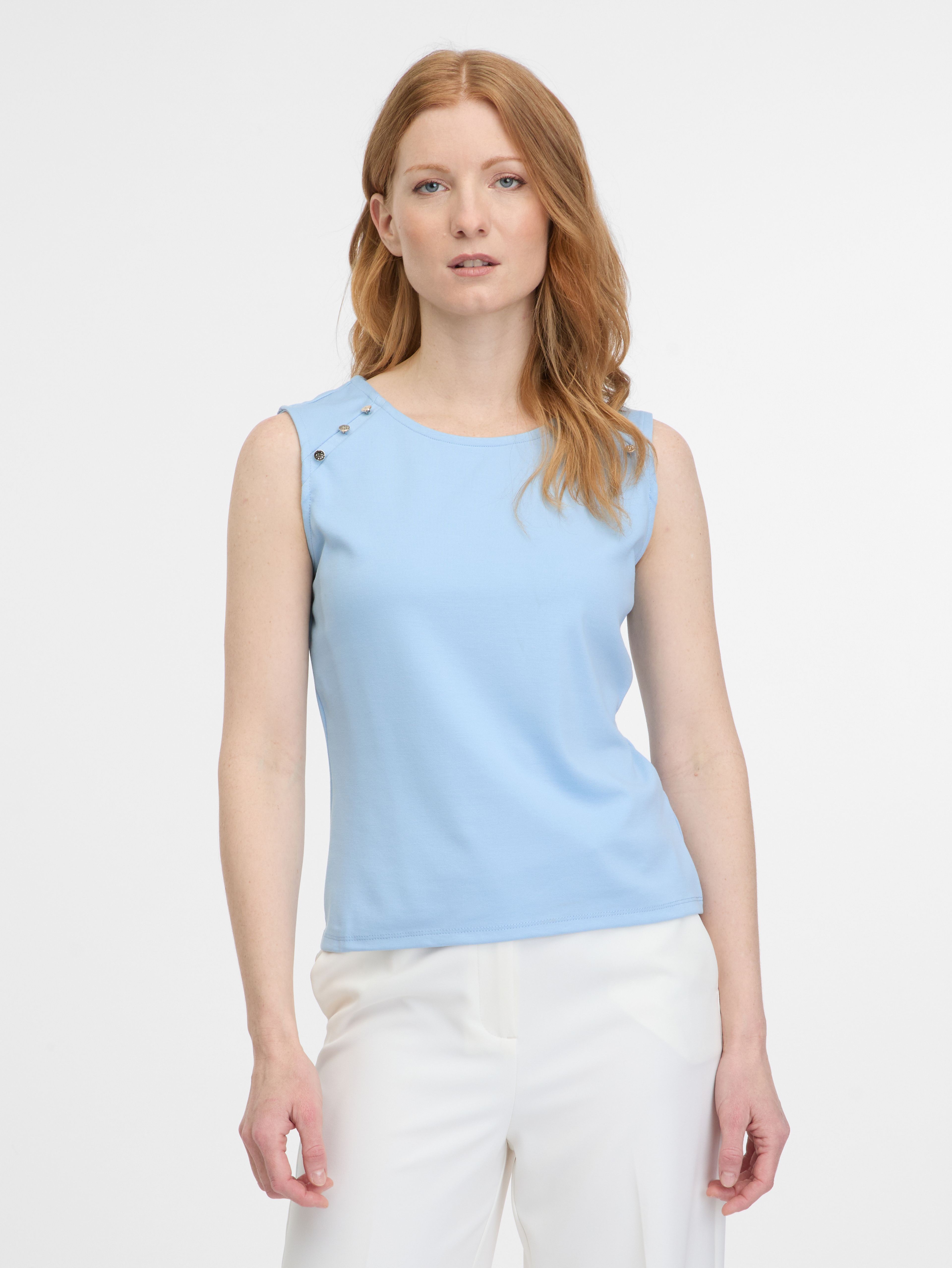 Hellblaues Damen-T-Shirt ORSAY