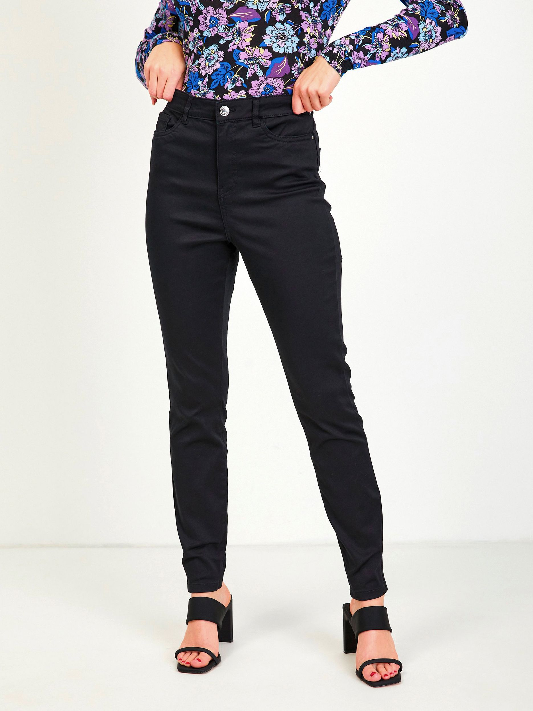 Schwarze Skinny Fit Hose ORSAY Orsay.de Der offizielle der