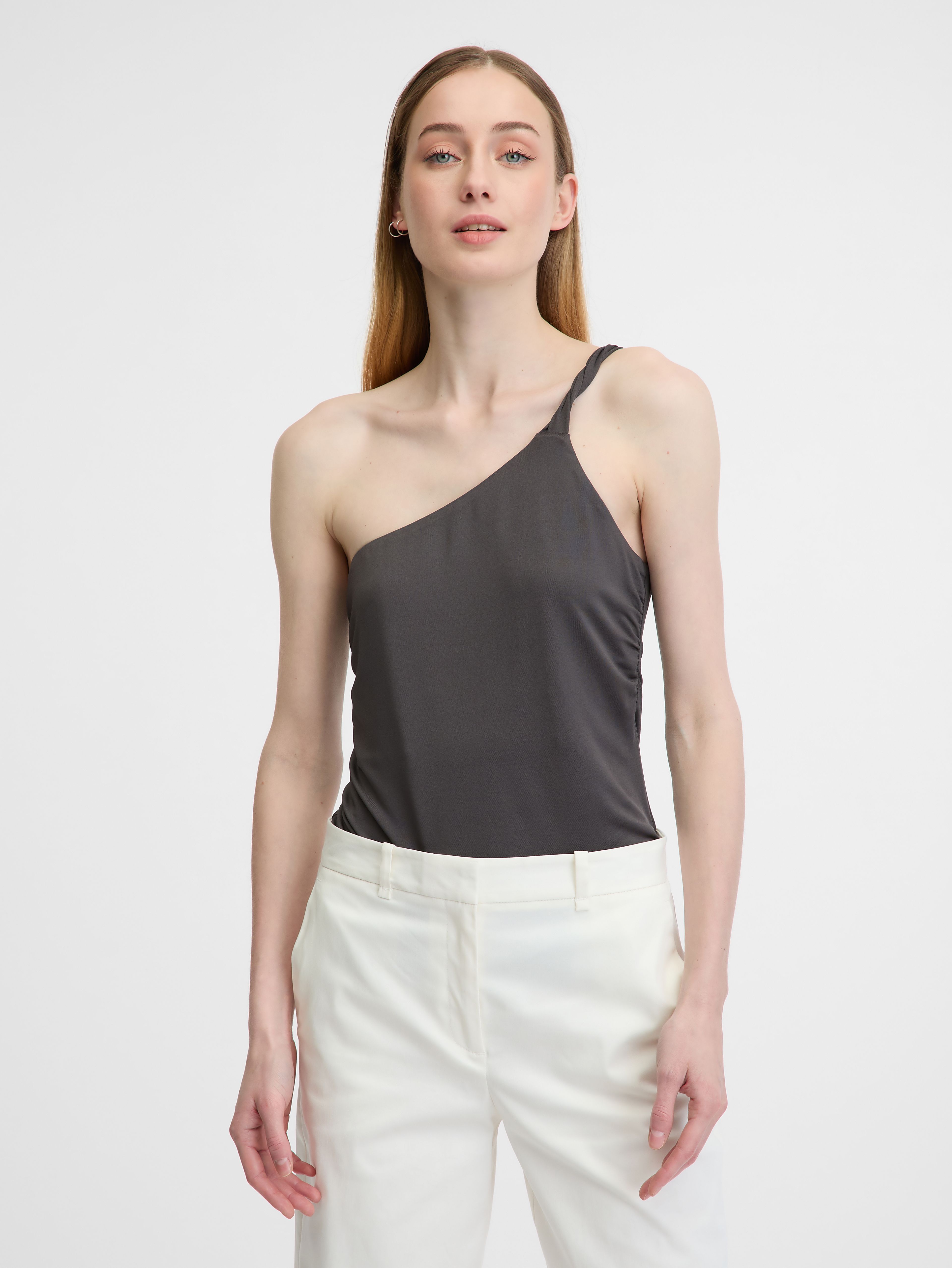 Dunkelgraues Damen-Tank-Top ORSAY