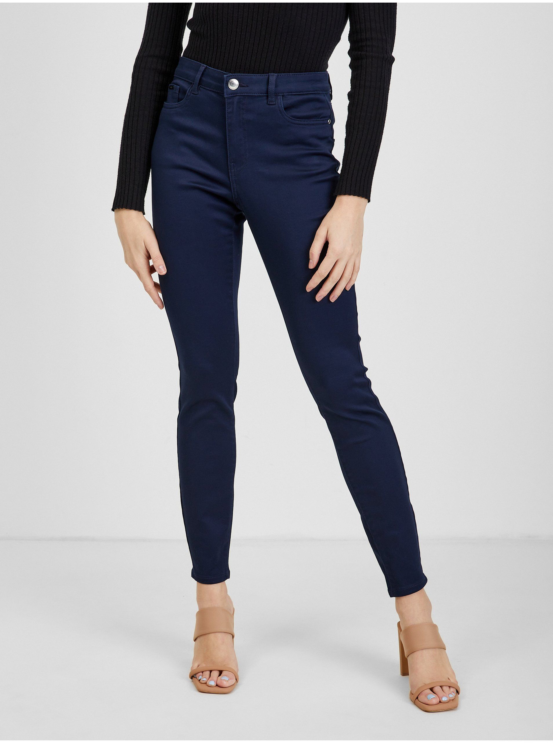 Dunkelblaue Damen Hose ORSAY Orsay.de Der offizielle der