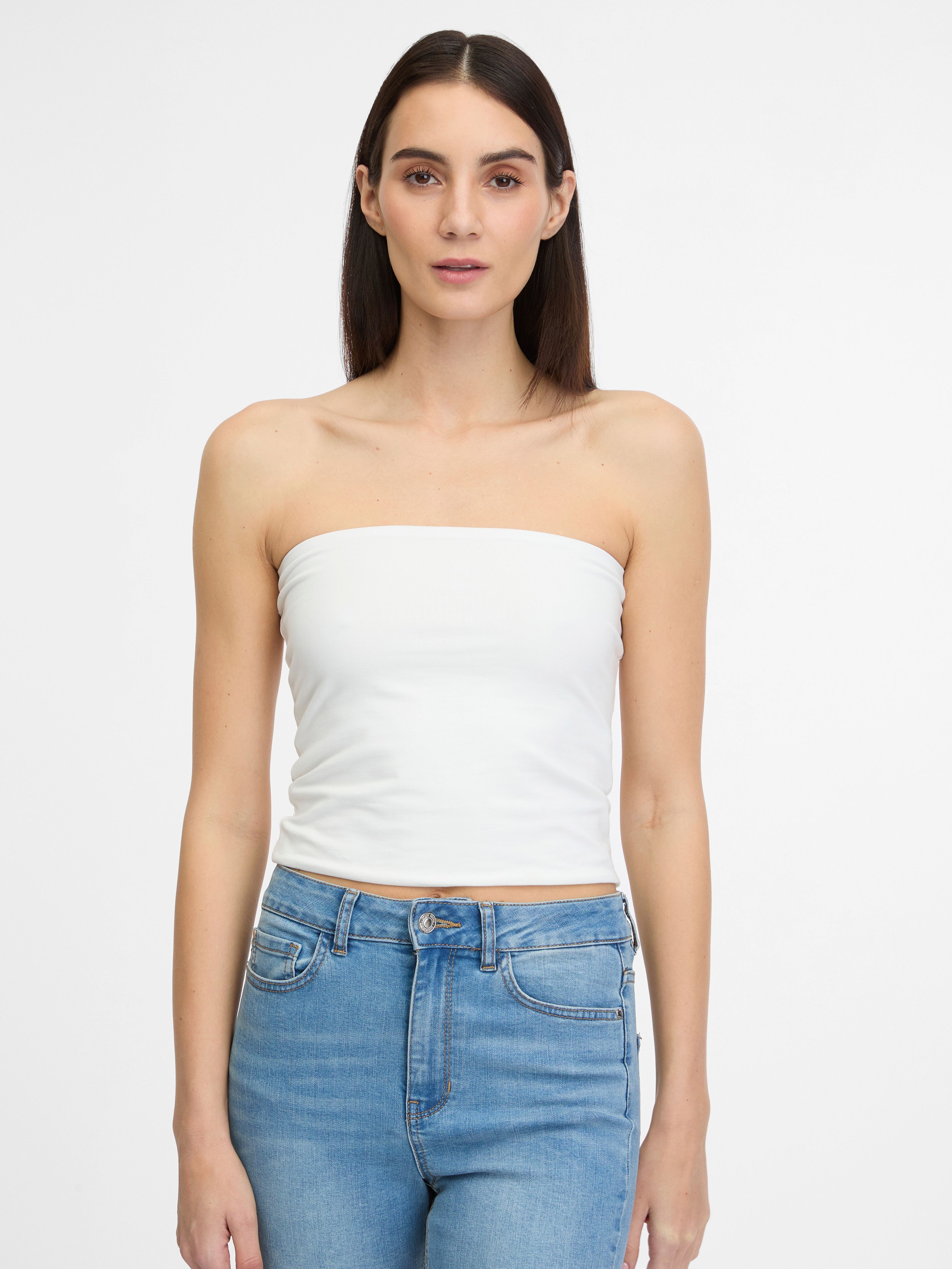 Weißes Damen-Tanktop ORSAY