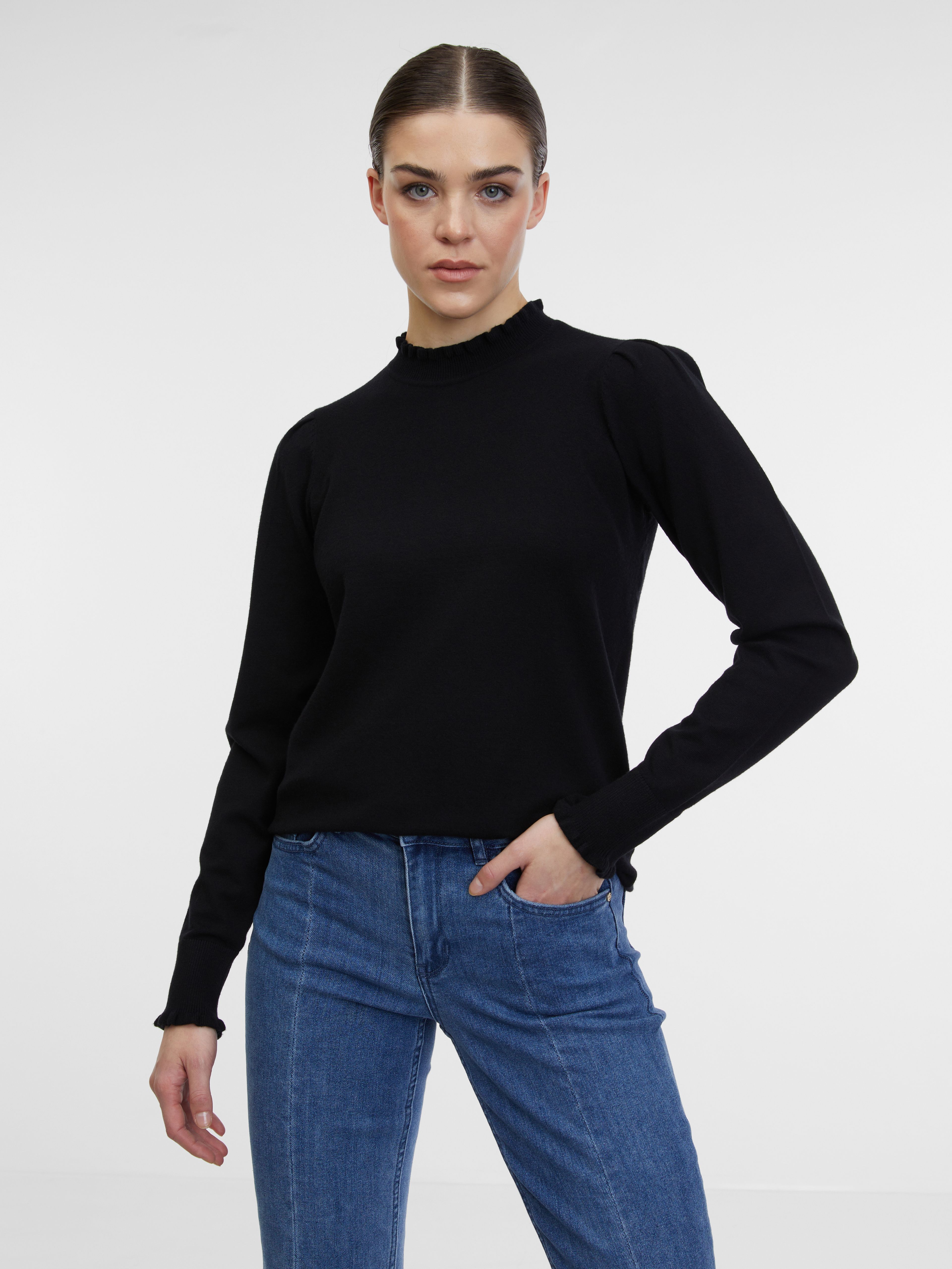 Crni ženski džemper ORSAY